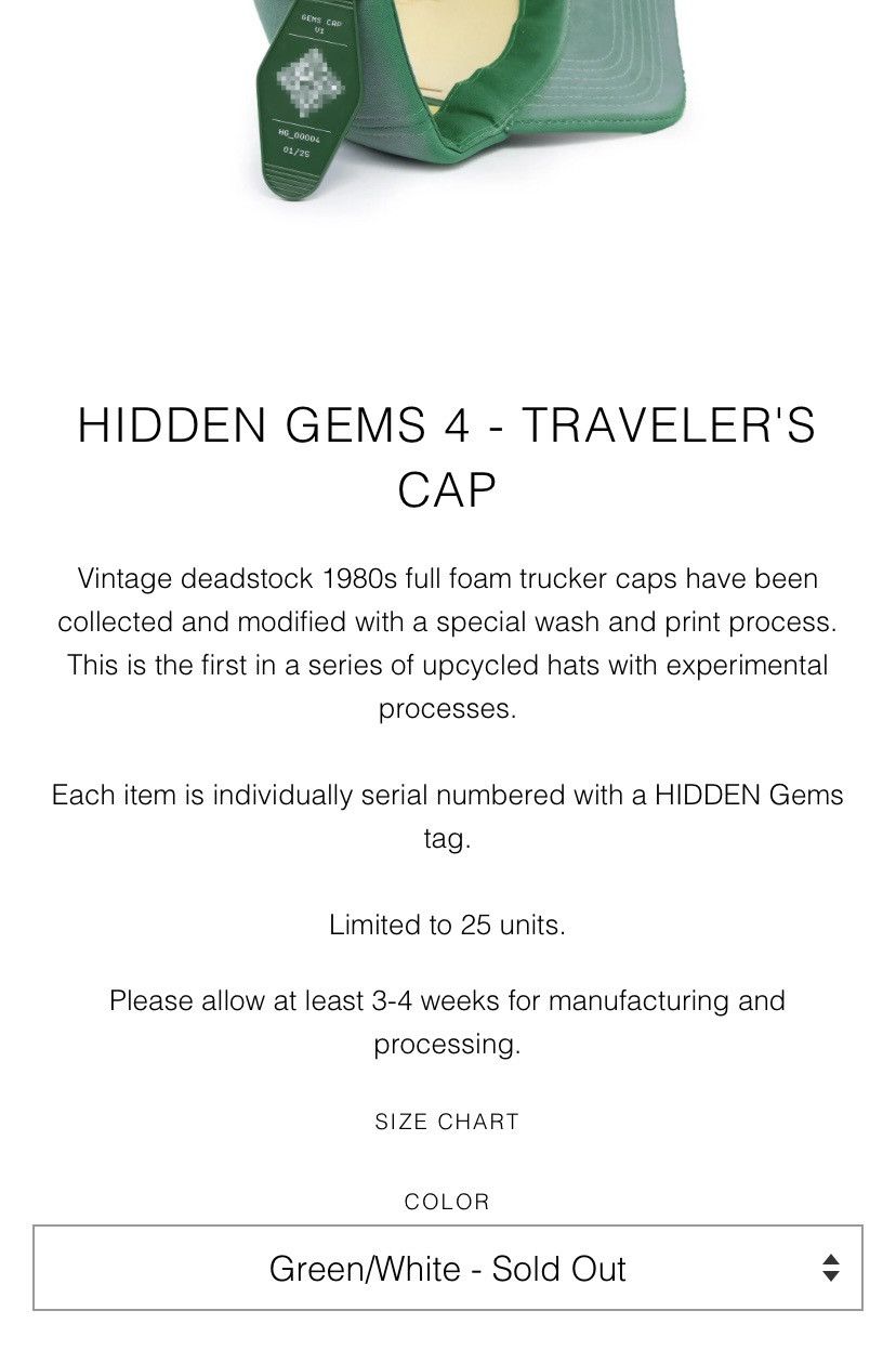 HIDDEN RARE VINTAGE DEADSTOCK 1980’S (HIDDEN GEMS 4) TRAVELERS CAP Size ONE SIZE - 15 Thumbnail