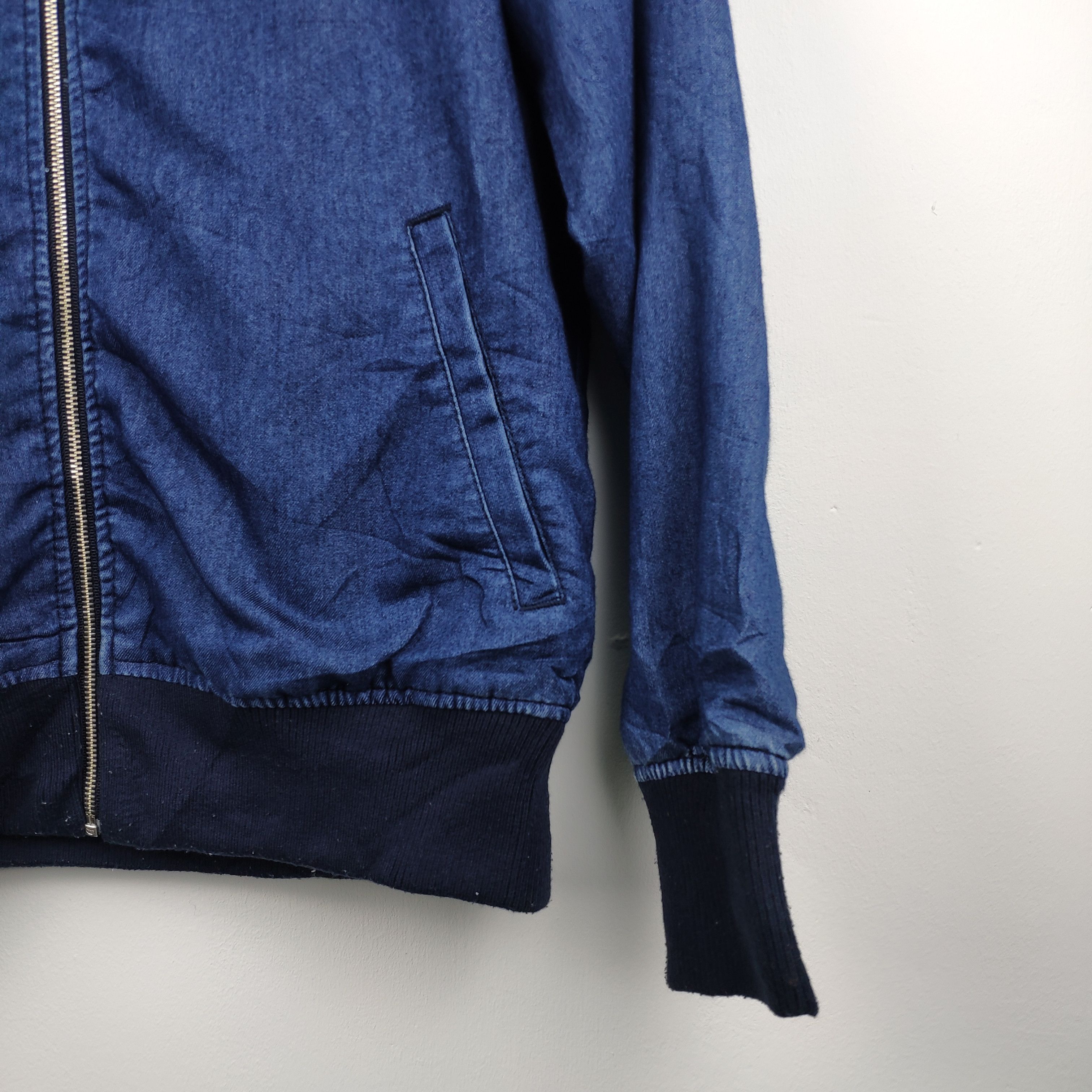 Browny Bomber Denim Jacket Style