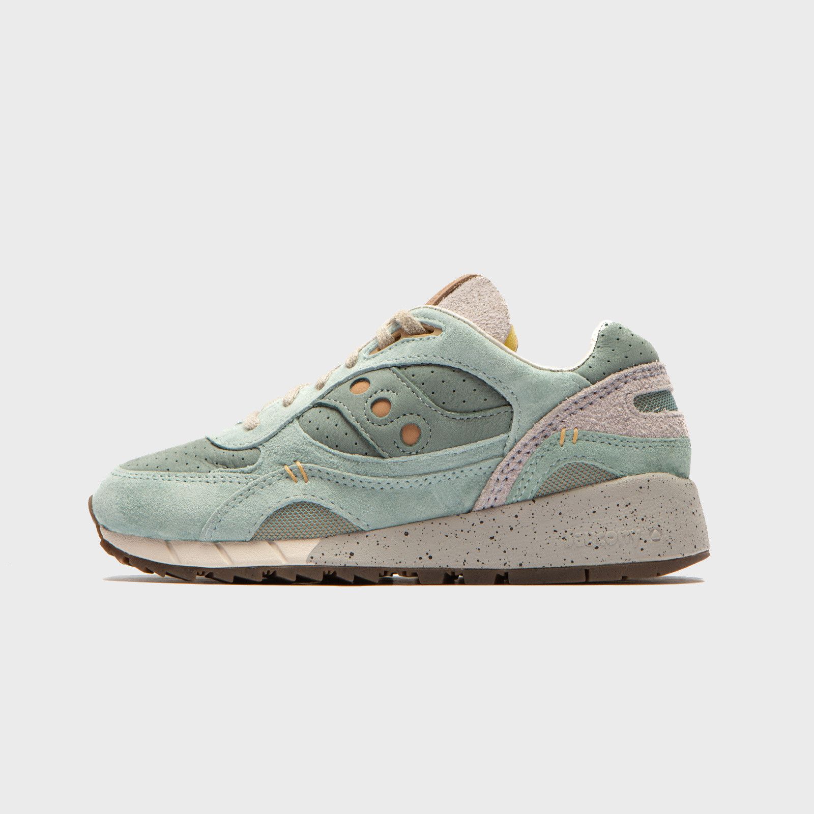 Saucony Shadow 6000 Kintsugi S70663-1 – Scarpe Sneaker Uomo, Colore Verde/Grigio/Nero - Foto 2