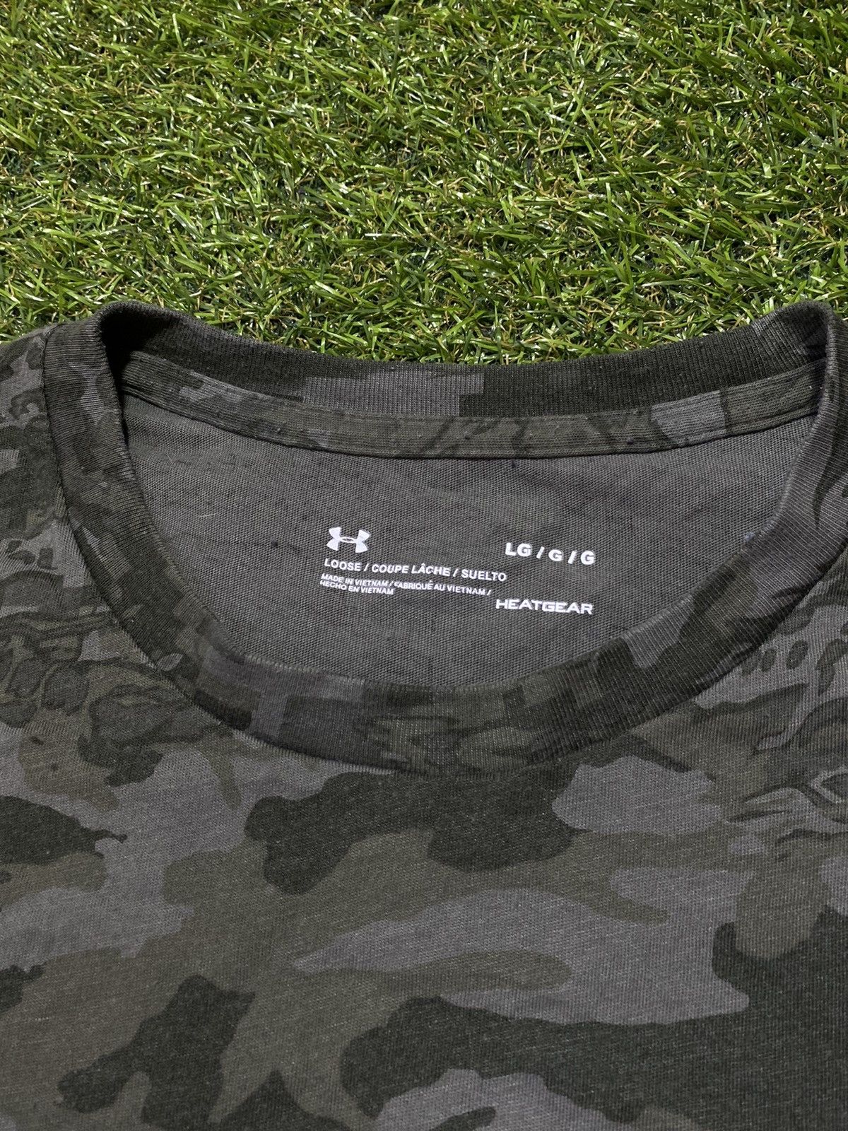 Under Armour Vintage Y2k Under Armour tee camouflage streetwear size L Size US L / EU 52-54 / 3 - 4 Thumbnail