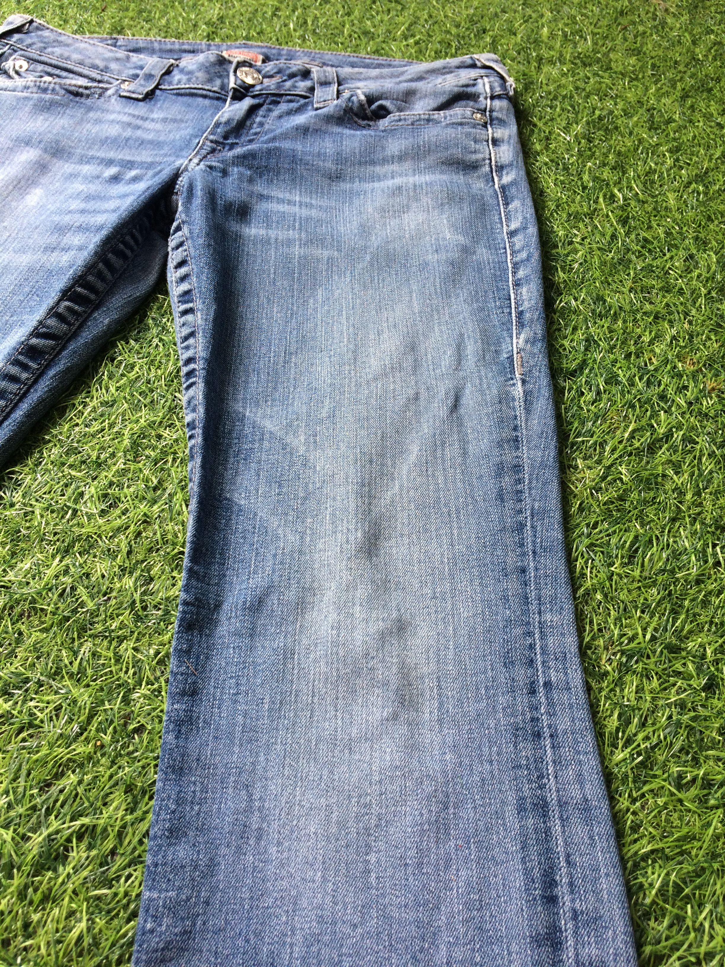 Designer True Religion Jeans Low Waist Section Skinny Seat #D-057 Size US 30 / EU 46 - 6 Thumbnail