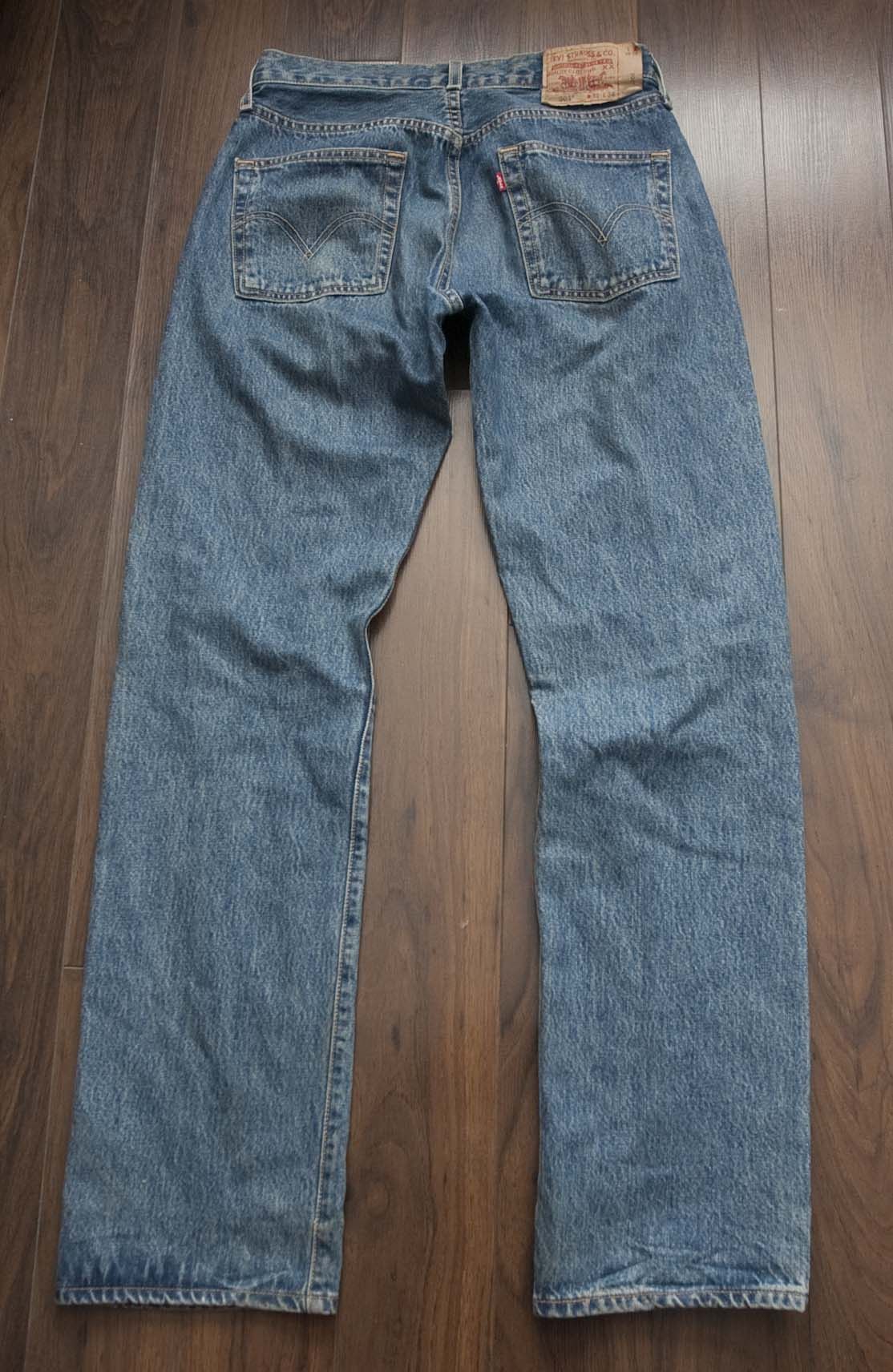 Levi's × Vintage Levis 501 Jeans Size 31x33.5 Size US 31 - 3 Thumbnail