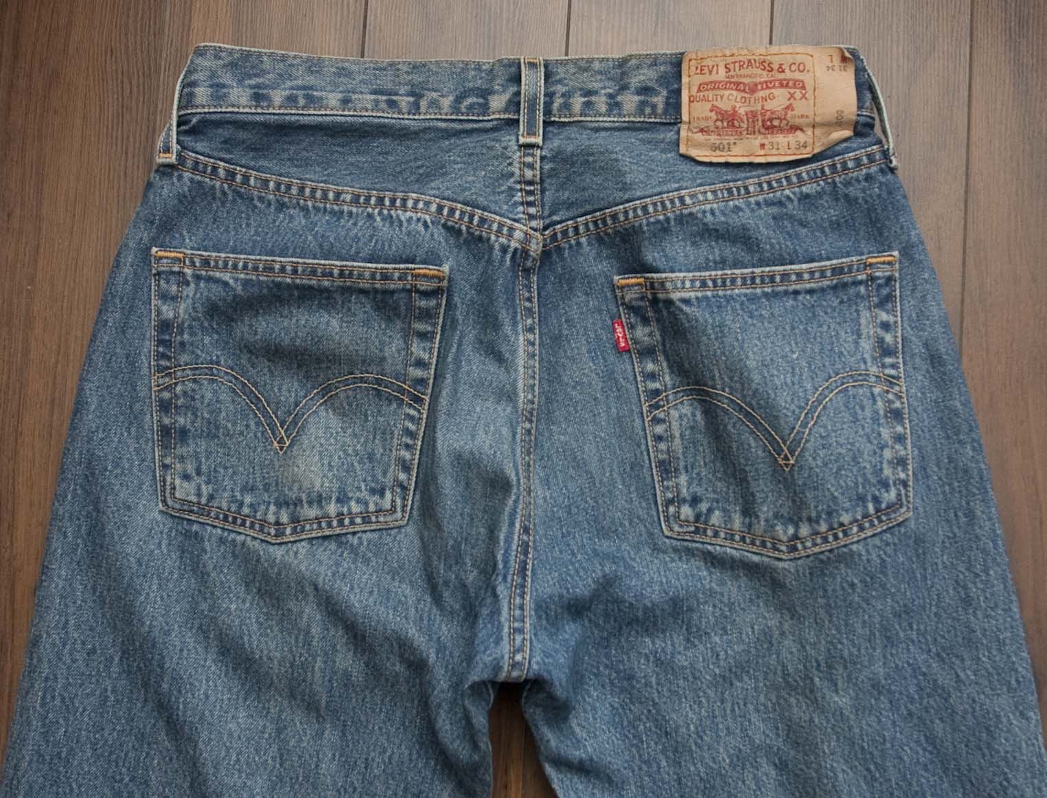 Levi's × Vintage Levis 501 Jeans Size 31x33.5 Size US 31 - 1 Thumbnail