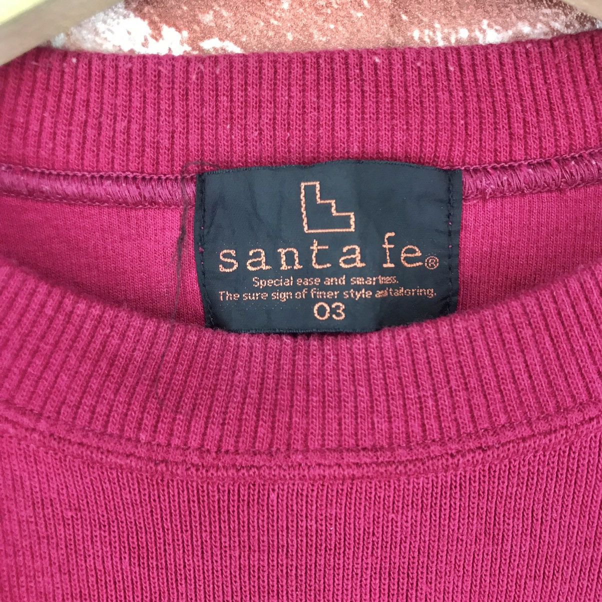 Designer × Vintage Santa Fe Embroiderey Logo Sweatshirt Size US M / EU 48-50 / 2 - 8 Thumbnail