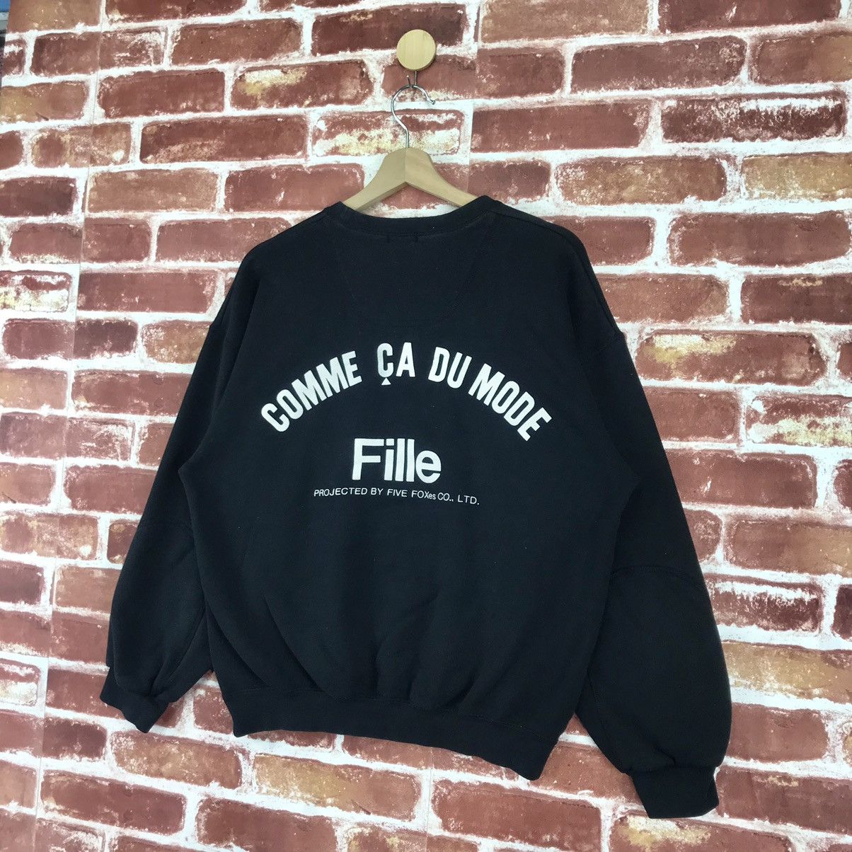 Comme Ca Ism × Japanese Brand Comme Ca Du Mode Fille Sweatshirt Size US M / EU 48-50 / 2 - 3 Thumbnail