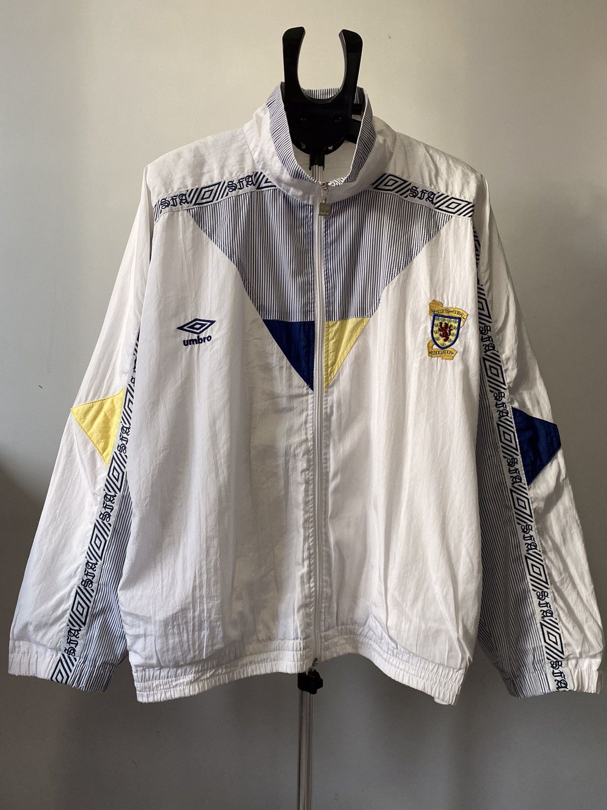 Umbro Vintage Umbro Scotland Football Team Track Jacket 1990-1992