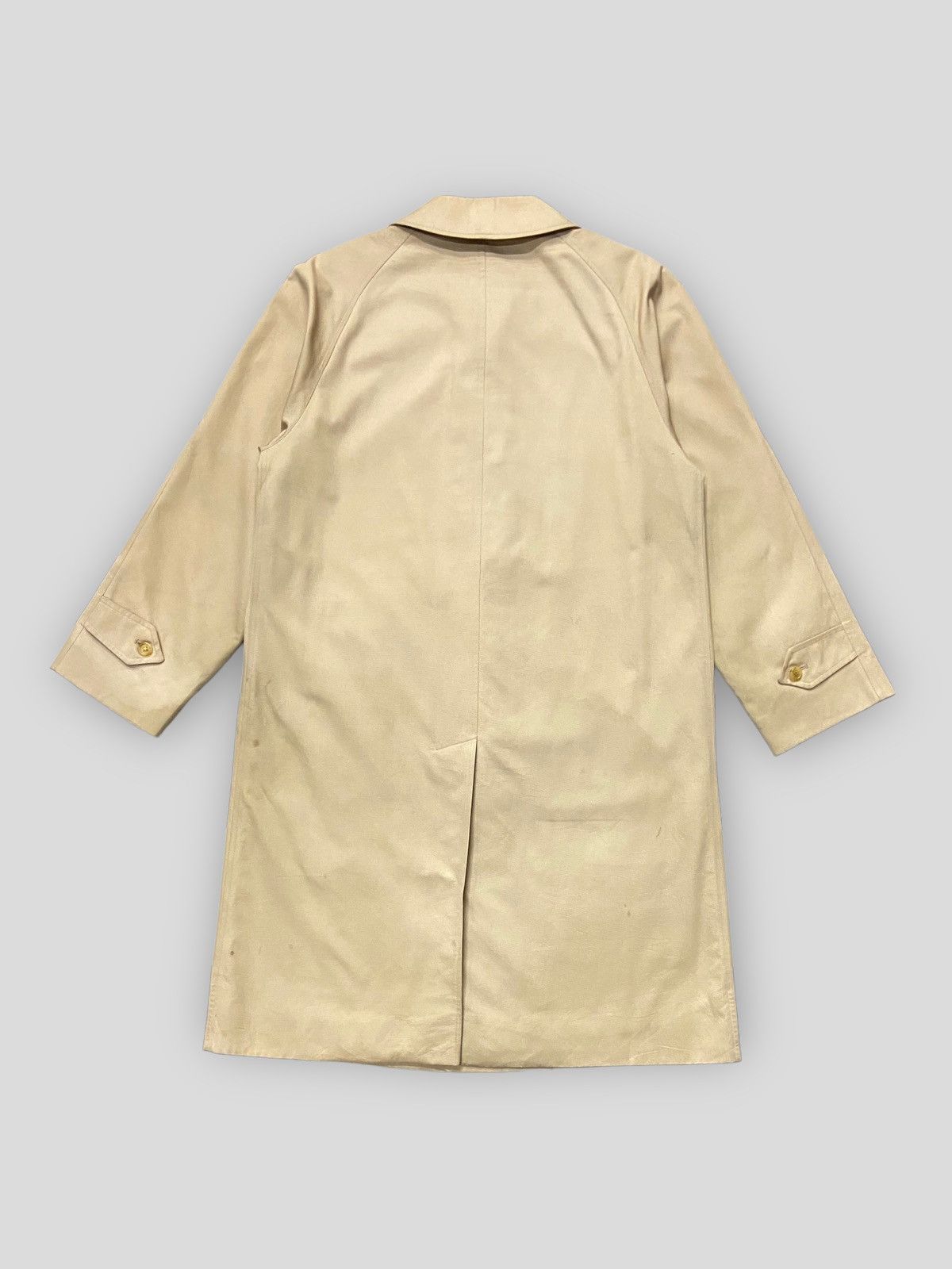 Burberry × Vintage Vintage Burberrys Nova Check Trench Coat Long Jacket Size US S / EU 44-46 / 1 - 12 Thumbnail