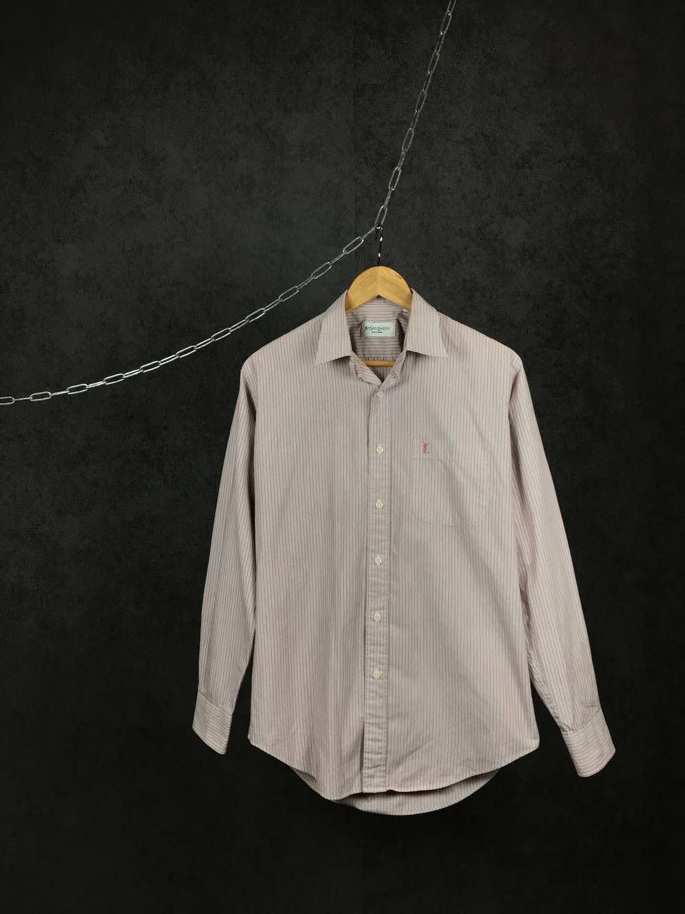 Other YSL Yves Saint Laurent luxury vintage street fashion shirt Size US L / EU 52-54 / 3 - 1 Thumbnail