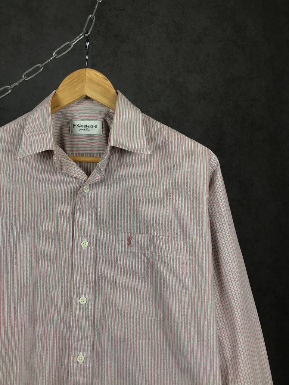 Other YSL Yves Saint Laurent luxury vintage street fashion shirt Size US L / EU 52-54 / 3 - 2 Thumbnail