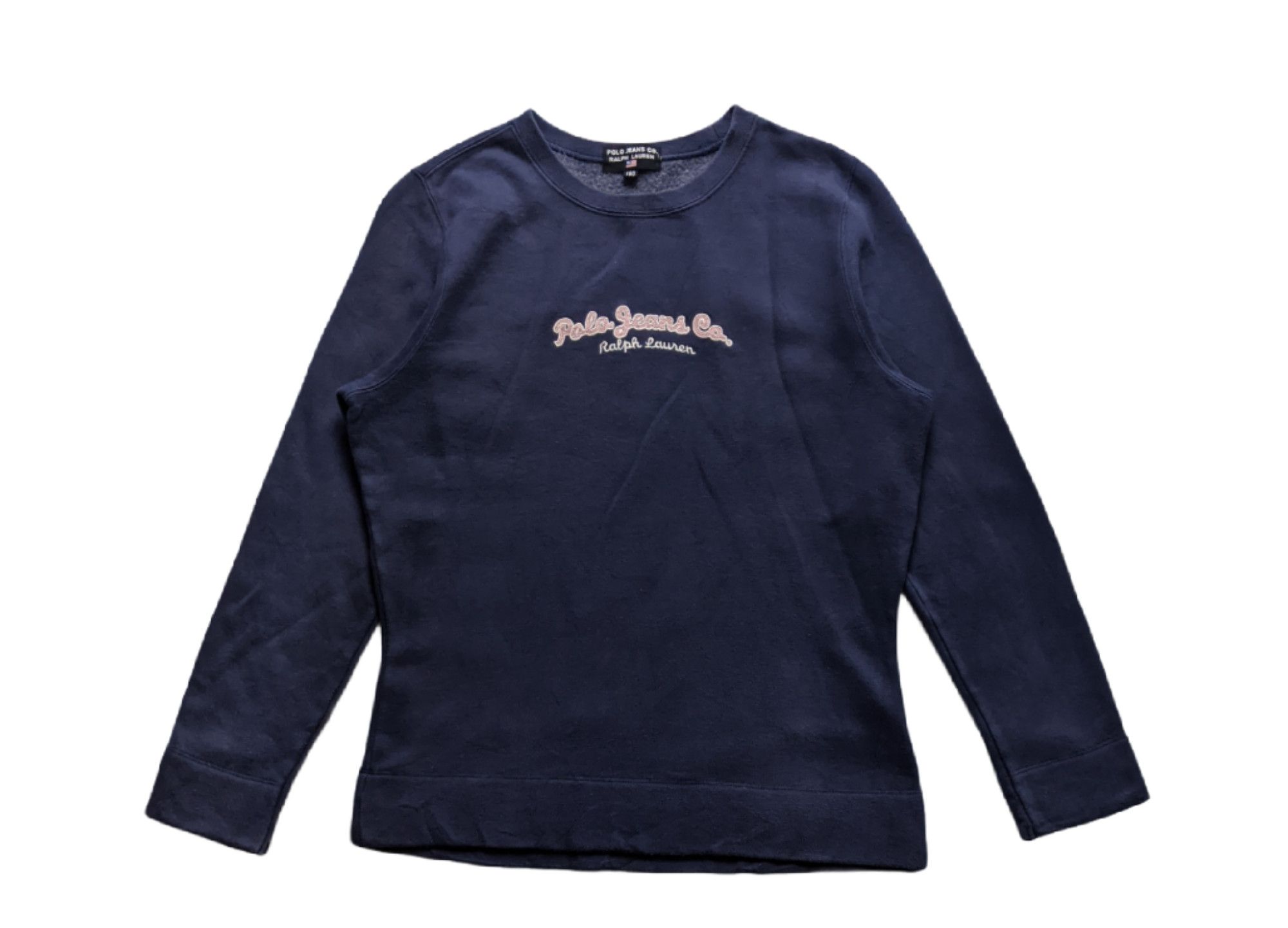 Polo Ralph Lauren × Vintage Polo Jeans Co. Ralph Lauren Embroidered Logo Sweatshirt Size M / US 6-8 / IT 42-44 - 1 Thumbnail