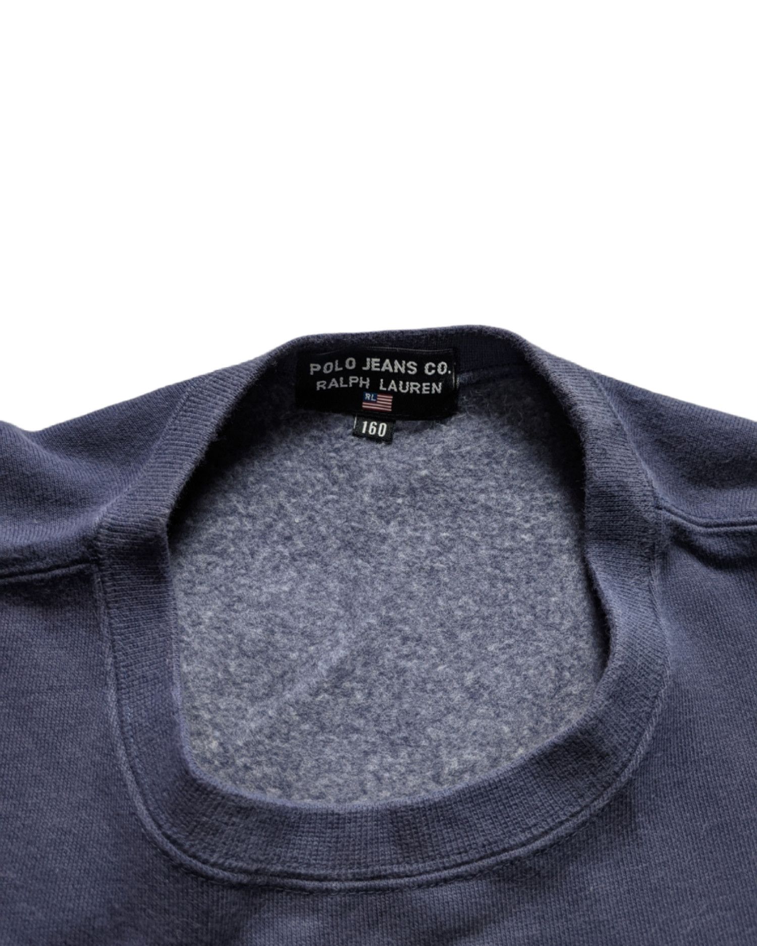 Polo Ralph Lauren × Vintage Polo Jeans Co. Ralph Lauren Embroidered Logo Sweatshirt Size M / US 6-8 / IT 42-44 - 4 Thumbnail