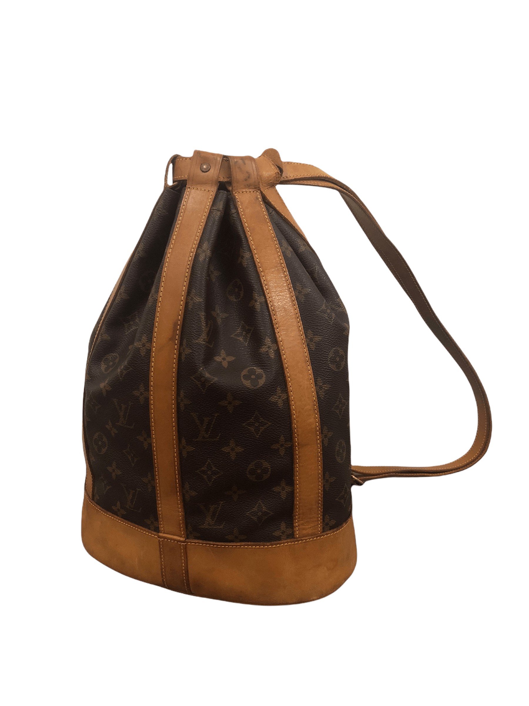 Louis Vuitton Vintage Bucket Shoulder Bag