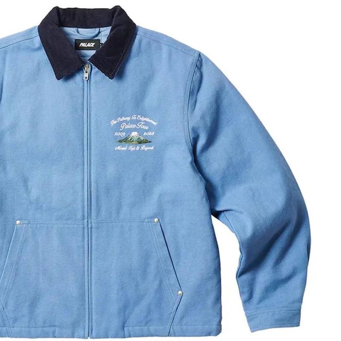 Palace Palace Zen Work Jacket in Spring Blue | Grailed