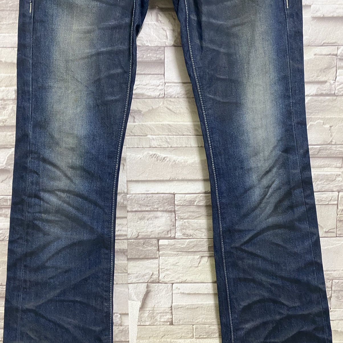 Murder License Murder License Waxed Denim Flare Jeans Honeycomb Size US 29 - 8 Thumbnail