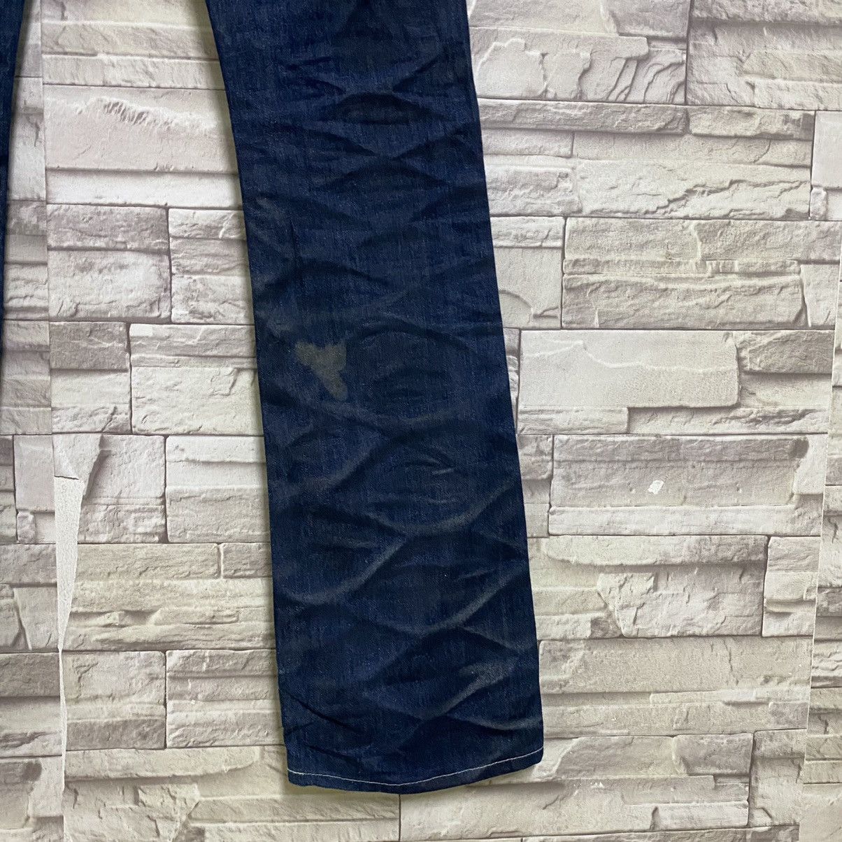 Murder License Murder License Waxed Denim Flare Jeans Honeycomb Size US 29 - 12 Thumbnail