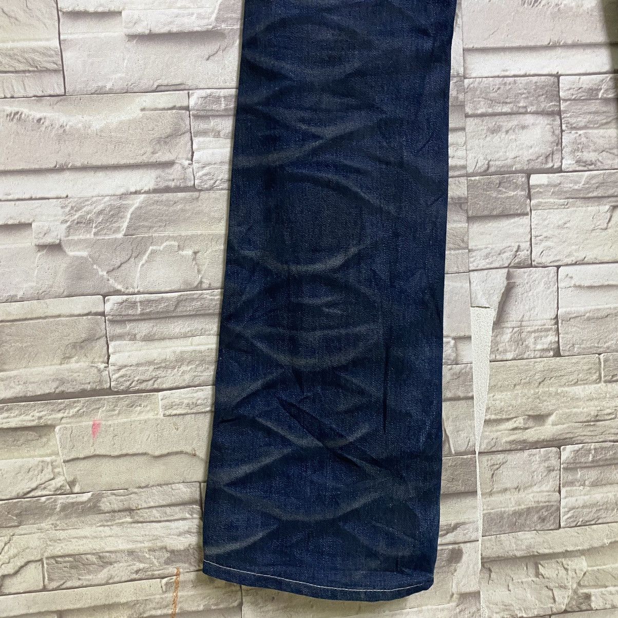 Murder License Murder License Waxed Denim Flare Jeans Honeycomb Size US 29 - 13 Thumbnail