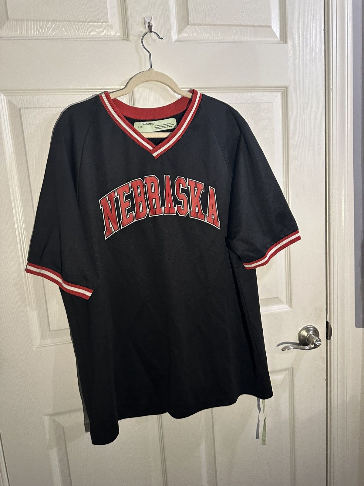 Off-White, Shirts, Offwhite Nebraska Baseball Jersey