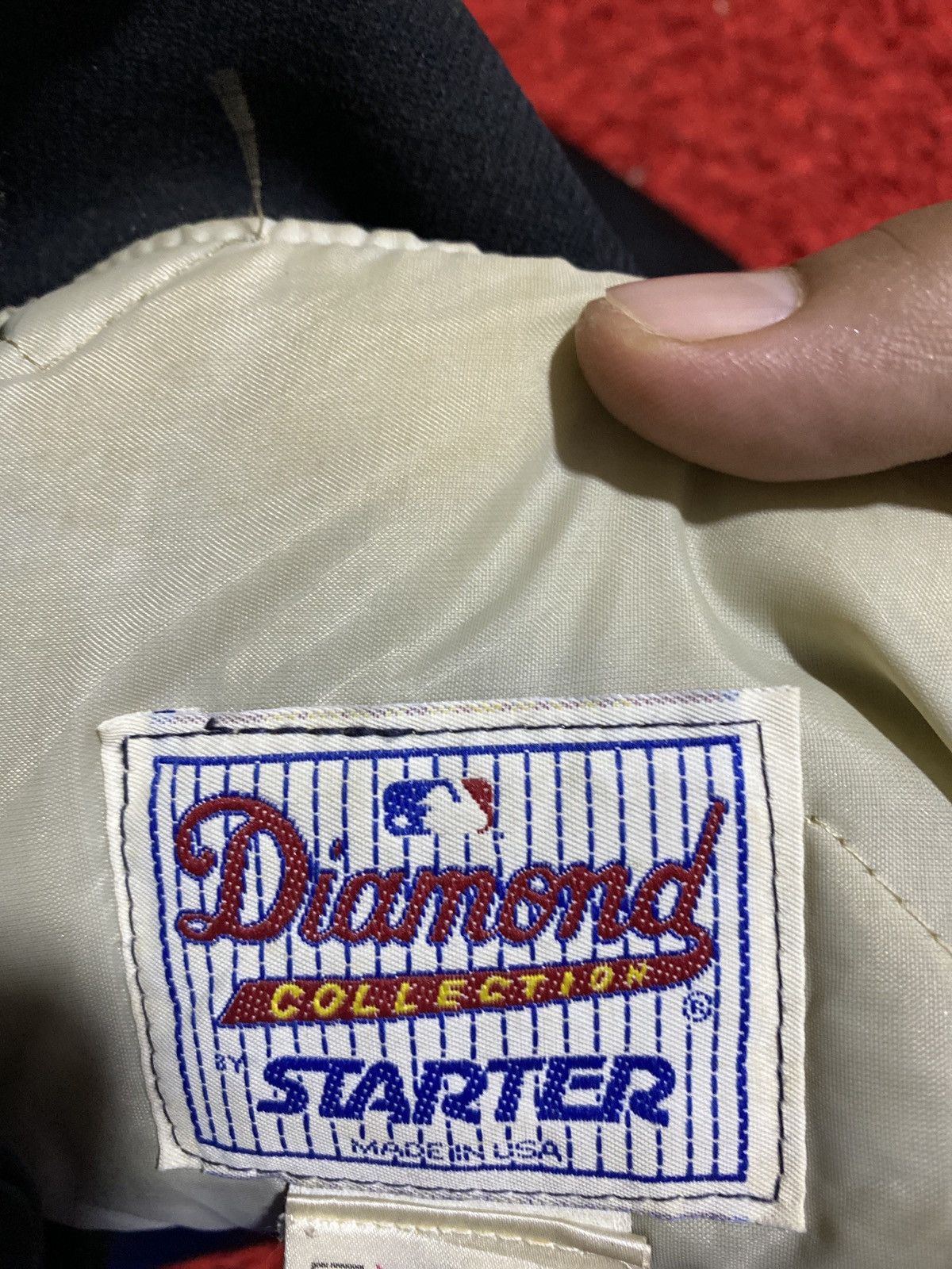 Starter × Vintage RARE ROCKIES DIAMOND COLLECTION BT STARTER MADE IN USA Size US L / EU 52-54 / 3 - 7 Thumbnail