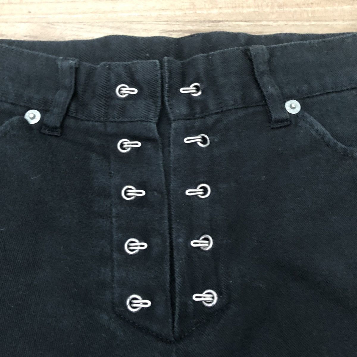 Jean Paul Gaultier Jean Paul Gaultier Femme Black Jeans Size 28" / US 6 / IT 42 - 3 Thumbnail