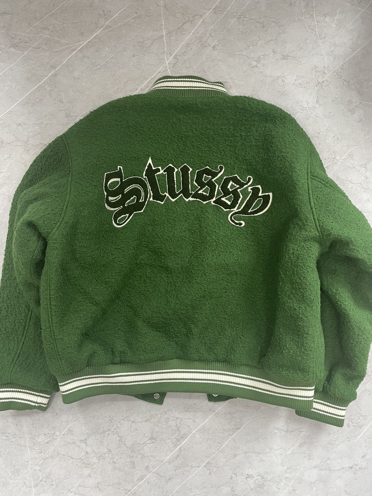 Stussy Casentino wool varsity jacket XL | Grailed