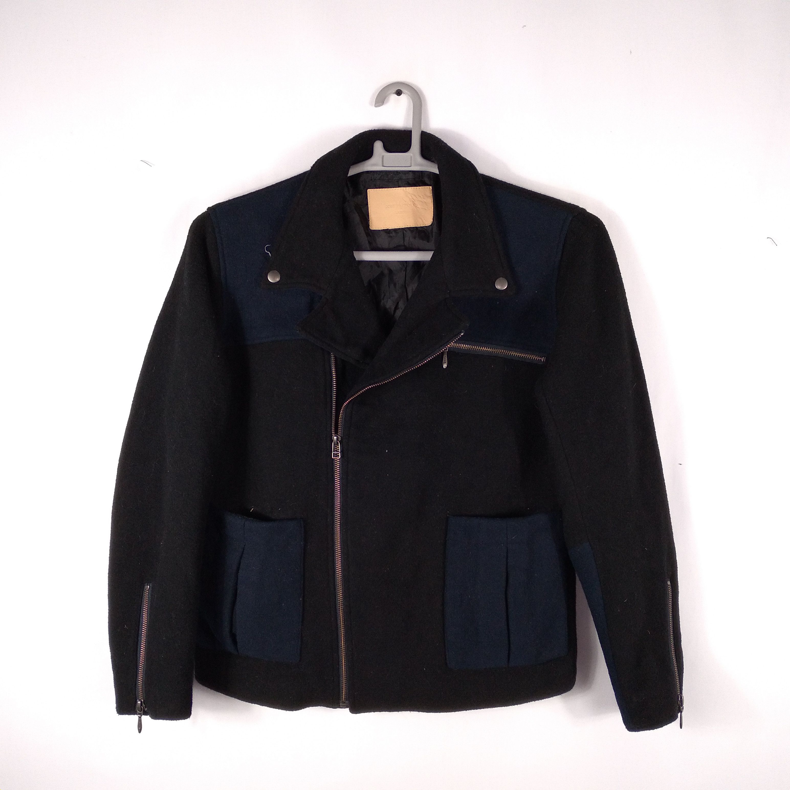 Japanese Brand Joey Factory Double Collar Seditionaries Style Wool Jacket Size US S / EU 44-46 / 1 - 1 Thumbnail