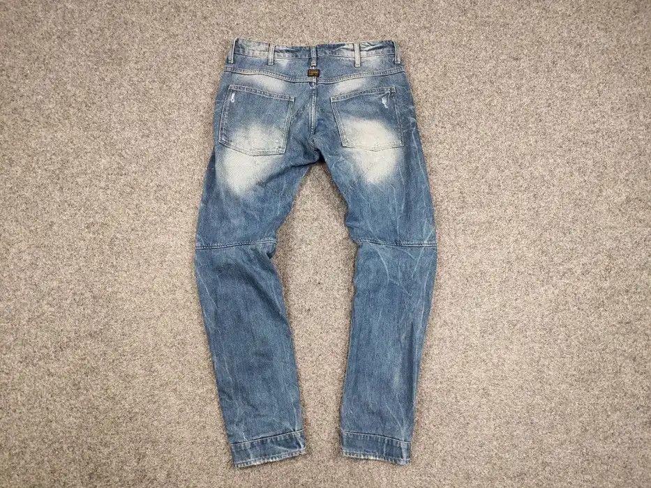 G-Star Vintage G Star Raw 5620 3d Low Tapered blue Denim Jeans Size US 30 / EU 46 - 10 Thumbnail