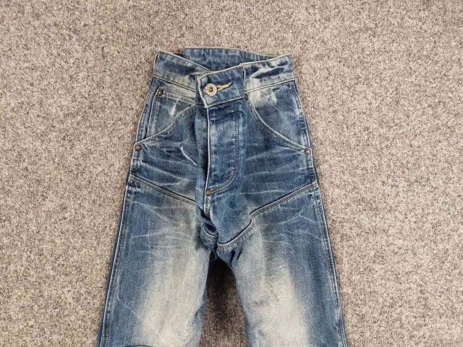 G-Star Vintage G Star Raw 5620 3d Low Tapered blue Denim Jeans Size US 30 / EU 46 - 3 Thumbnail