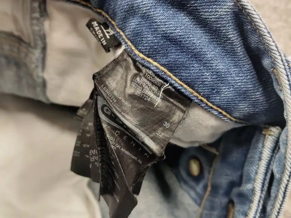 G-Star Vintage G Star Raw 5620 3d Low Tapered blue Denim Jeans Size US 30 / EU 46 - 9 Thumbnail