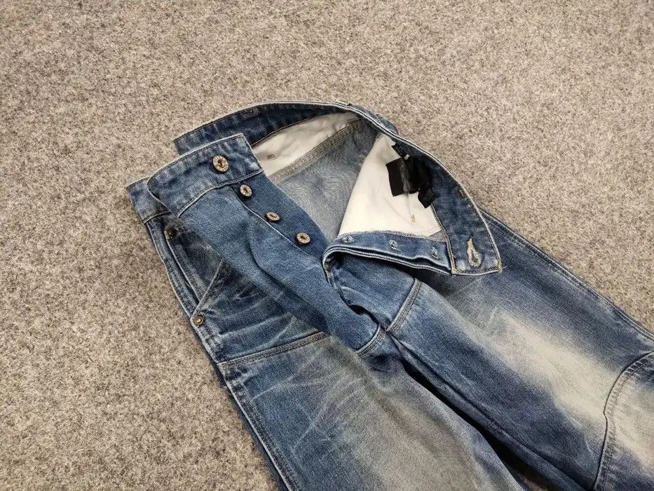 G-Star Vintage G Star Raw 5620 3d Low Tapered blue Denim Jeans Size US 30 / EU 46 - 8 Thumbnail