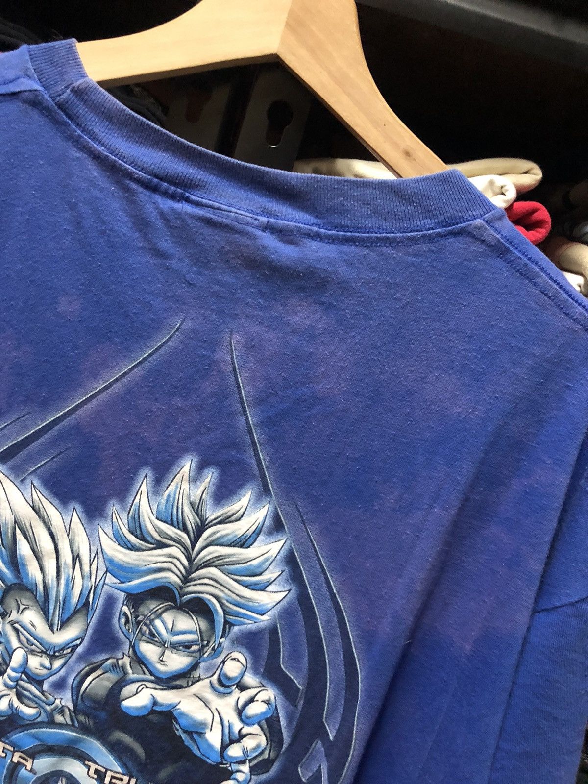 Anime × Vintage Rare!! Vintage 2001 Dragonball Z Vegeta & Trunks Tshirt Size US XL / EU 56 / 4 - 6 Thumbnail
