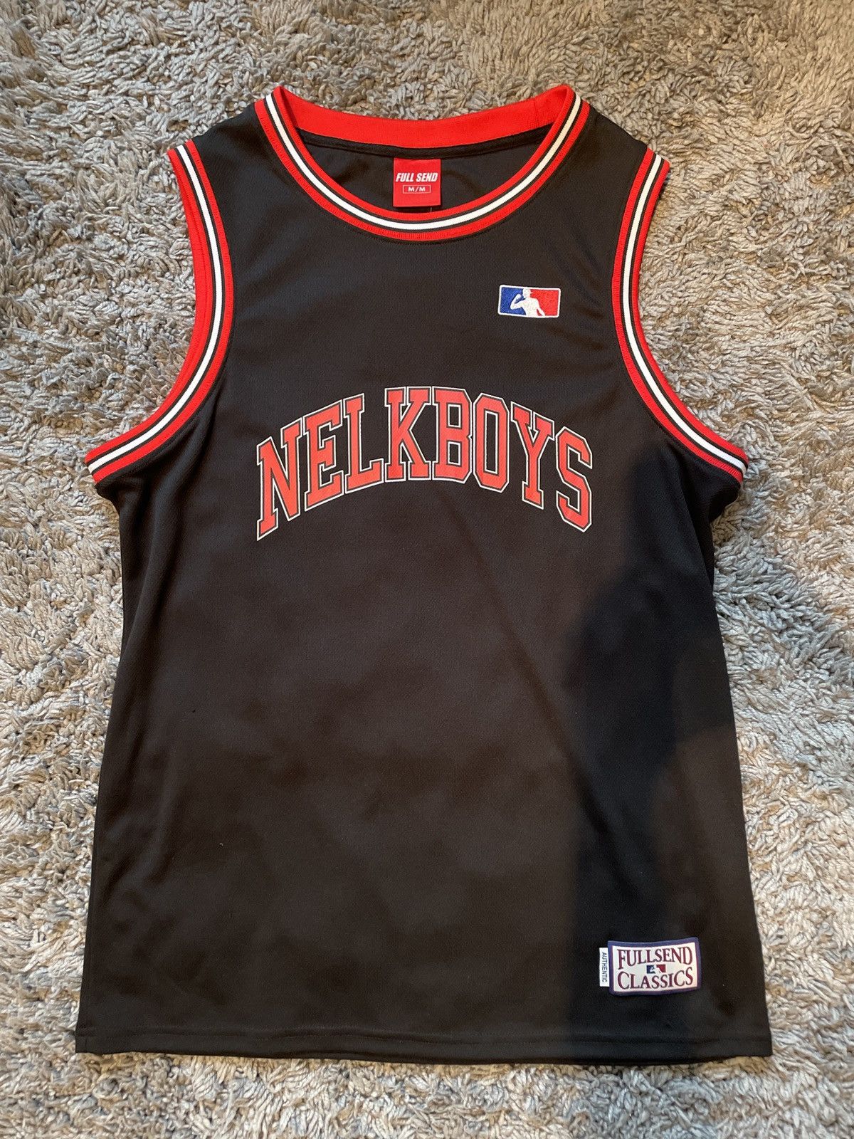 Full send classics red basketball jersey sale 2020