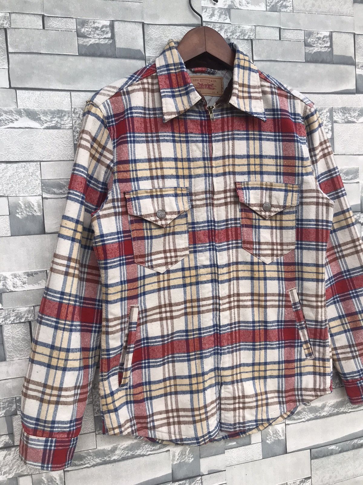 Levi's × Levi's Vintage Clothing × Vintage Vintage Levis Flannel Jacket Size US M / EU 48-50 / 2 - 5 Thumbnail