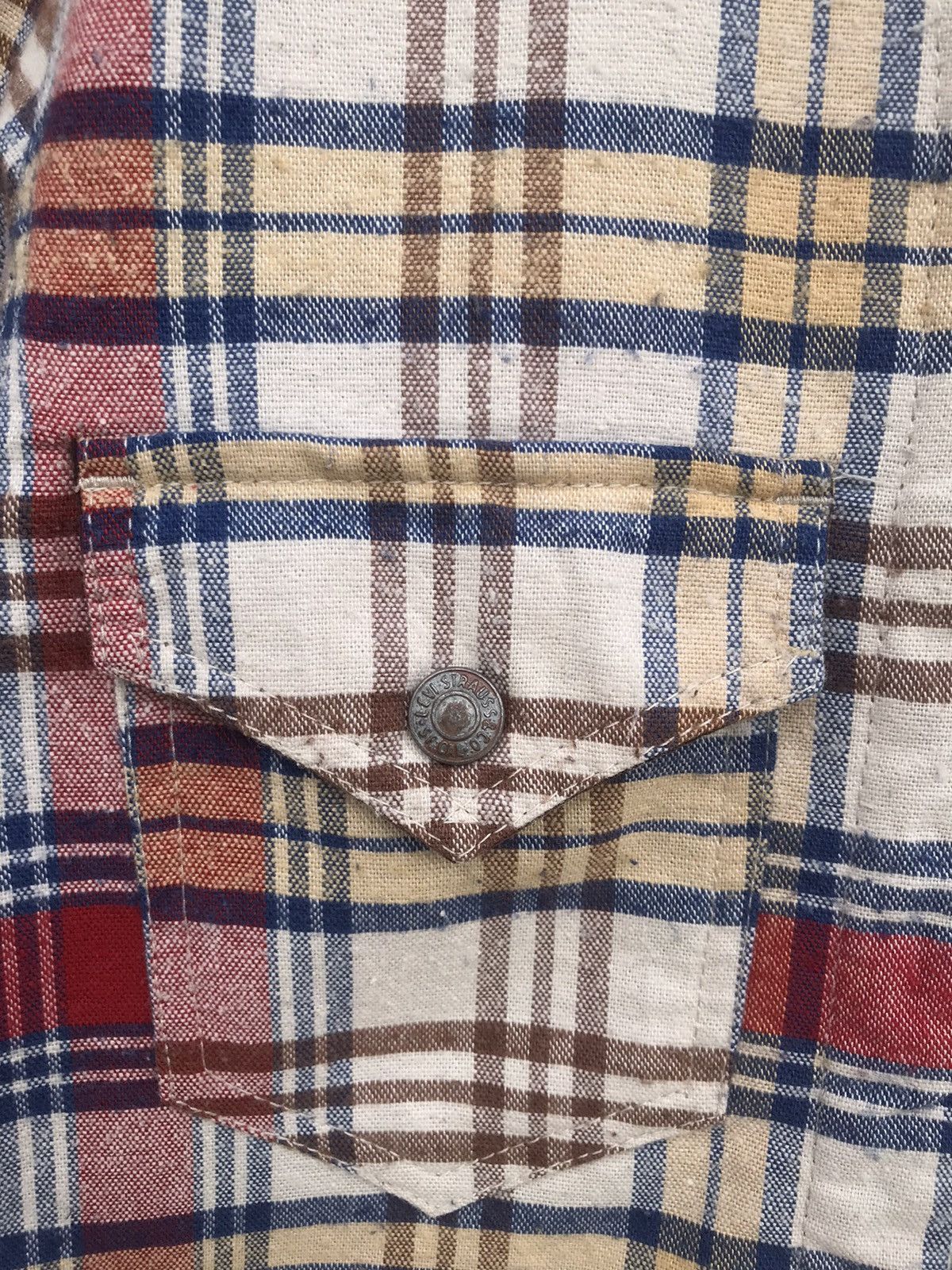 Levi's × Levi's Vintage Clothing × Vintage Vintage Levis Flannel Jacket Size US M / EU 48-50 / 2 - 7 Thumbnail