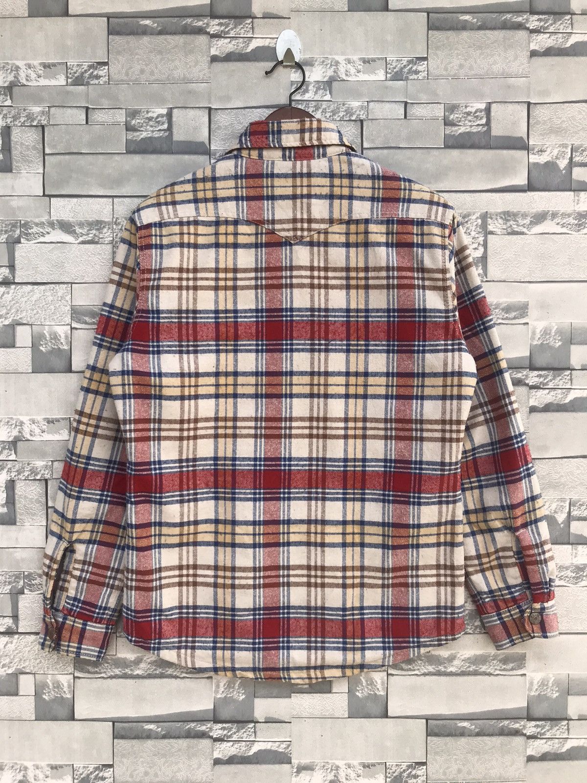 Levi's × Levi's Vintage Clothing × Vintage Vintage Levis Flannel Jacket Size US M / EU 48-50 / 2 - 2 Thumbnail