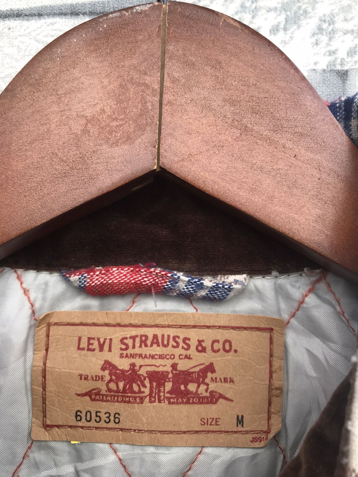 Levi's × Levi's Vintage Clothing × Vintage Vintage Levis Flannel Jacket Size US M / EU 48-50 / 2 - 3 Thumbnail
