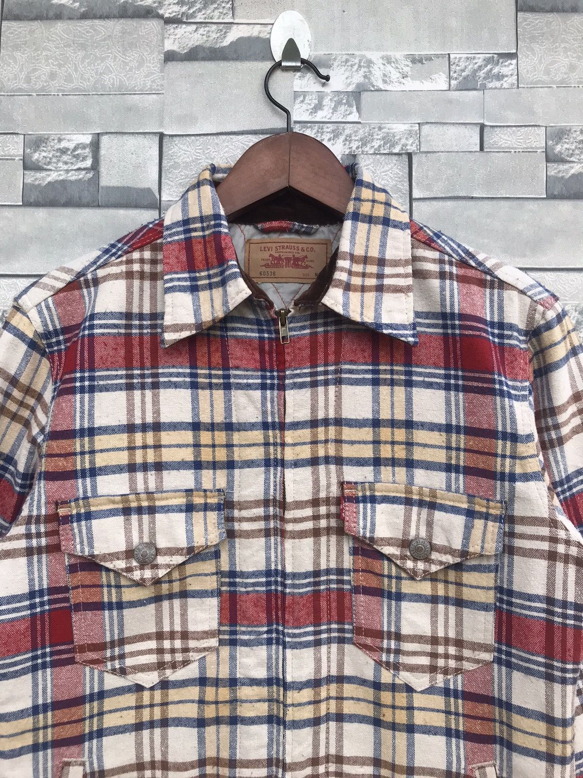 Levi's × Levi's Vintage Clothing × Vintage Vintage Levis Flannel Jacket Size US M / EU 48-50 / 2 - 4 Thumbnail