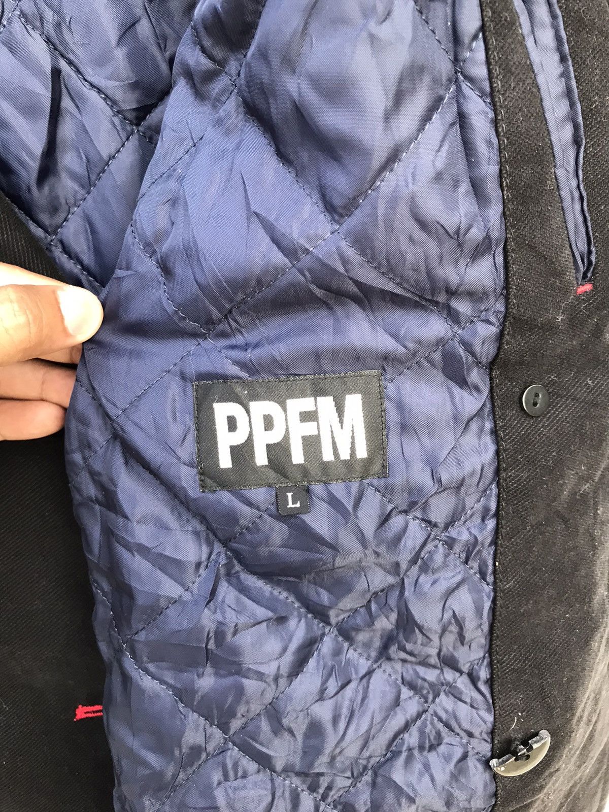 PPFM PPFM Double Breasted Wool Peacoat Jacket Size US S / EU 44-46 / 1 - 3 Thumbnail