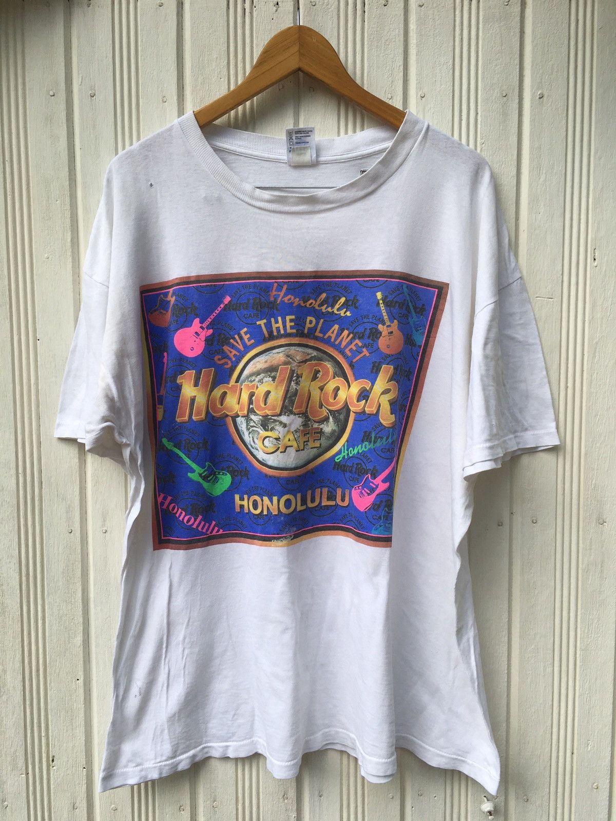 vintage hard rock Cafe Honolulu Tees Shirt