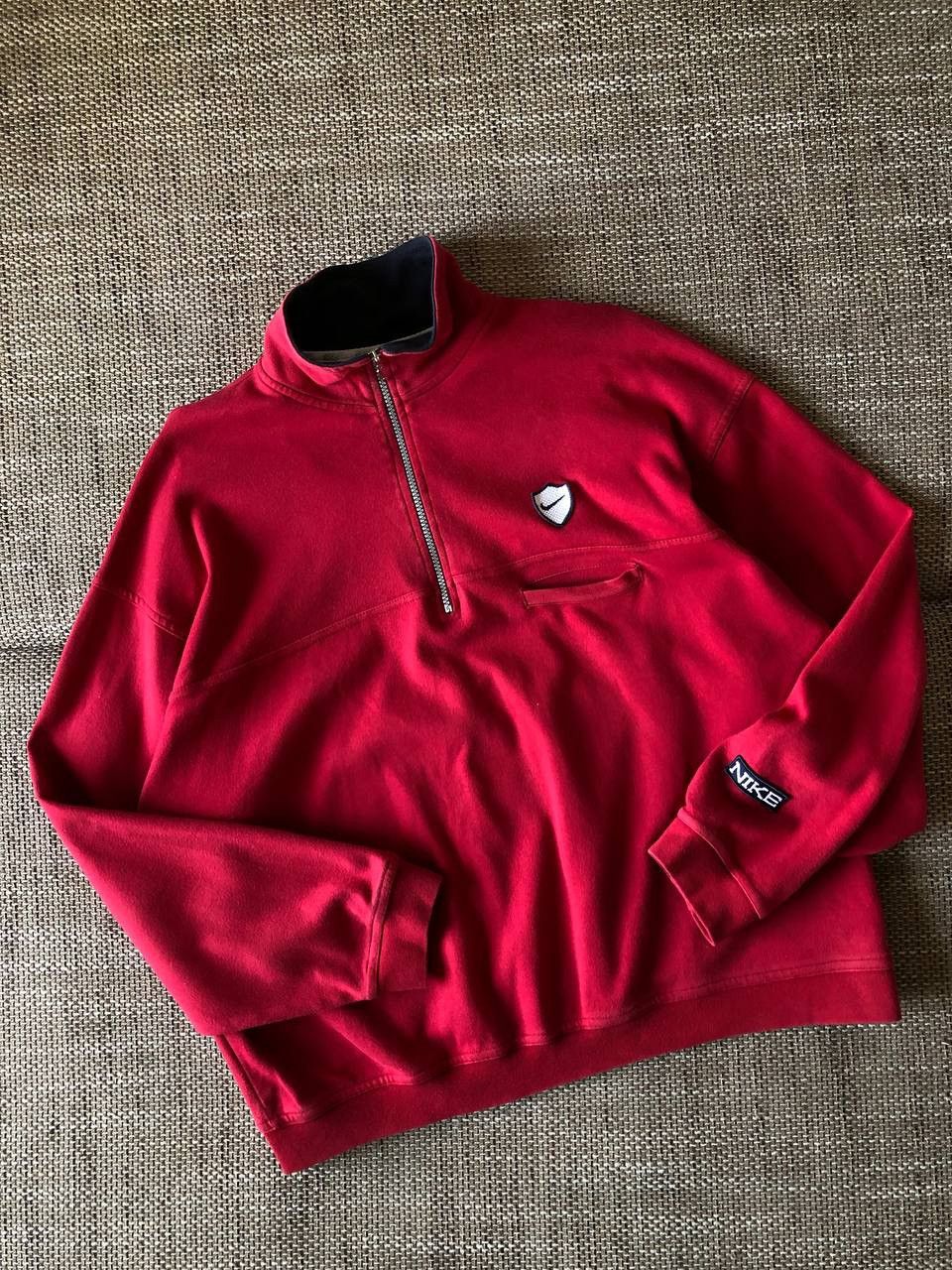 Vintage Nike Big Swoosh 1/4 Zip Jumper