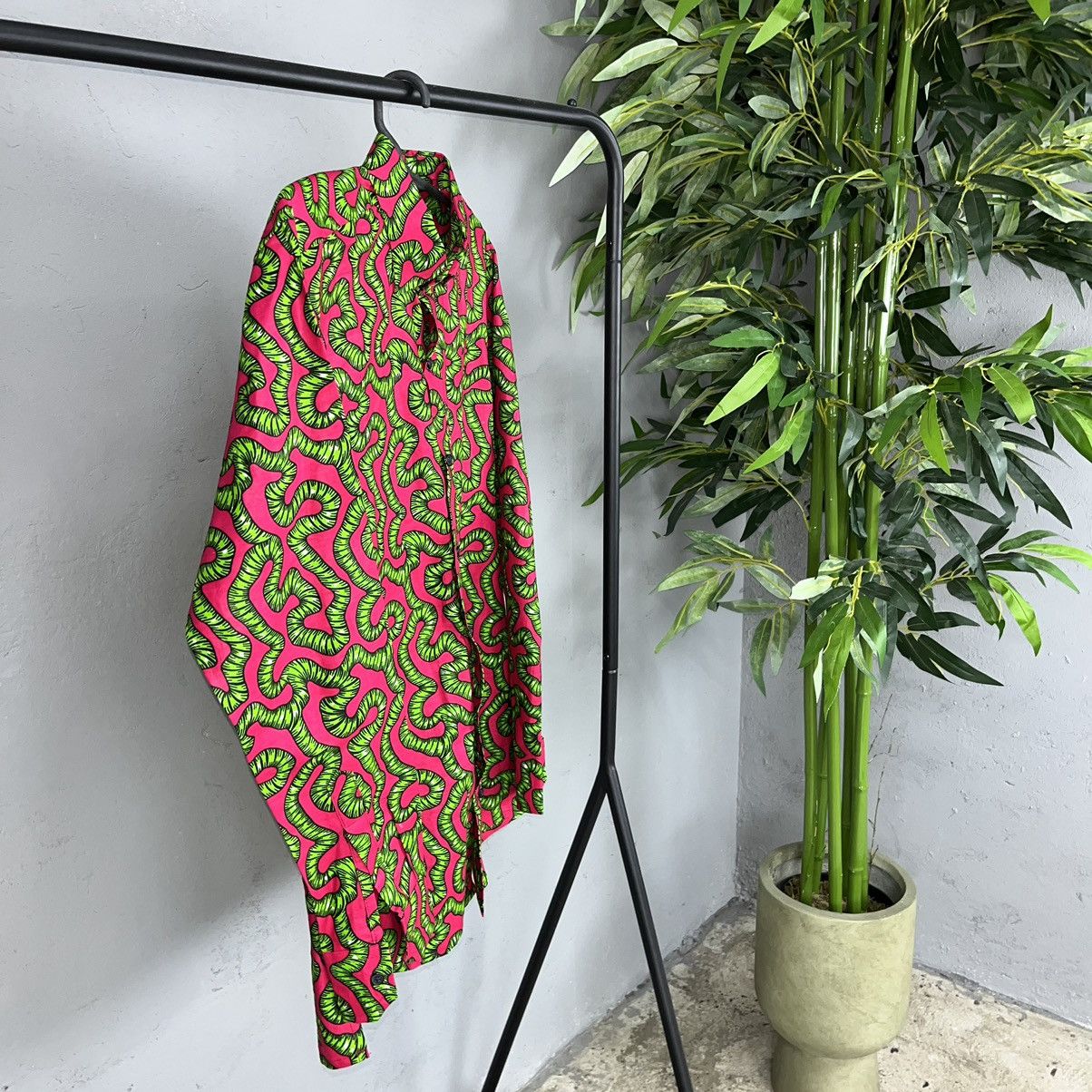 Vintage 90s ACID TRIP VISUALS MONOGRAM AWESOME ARCHIVE SHIRT - 1154 Size US L / EU 52-54 / 3 - 4 Thumbnail