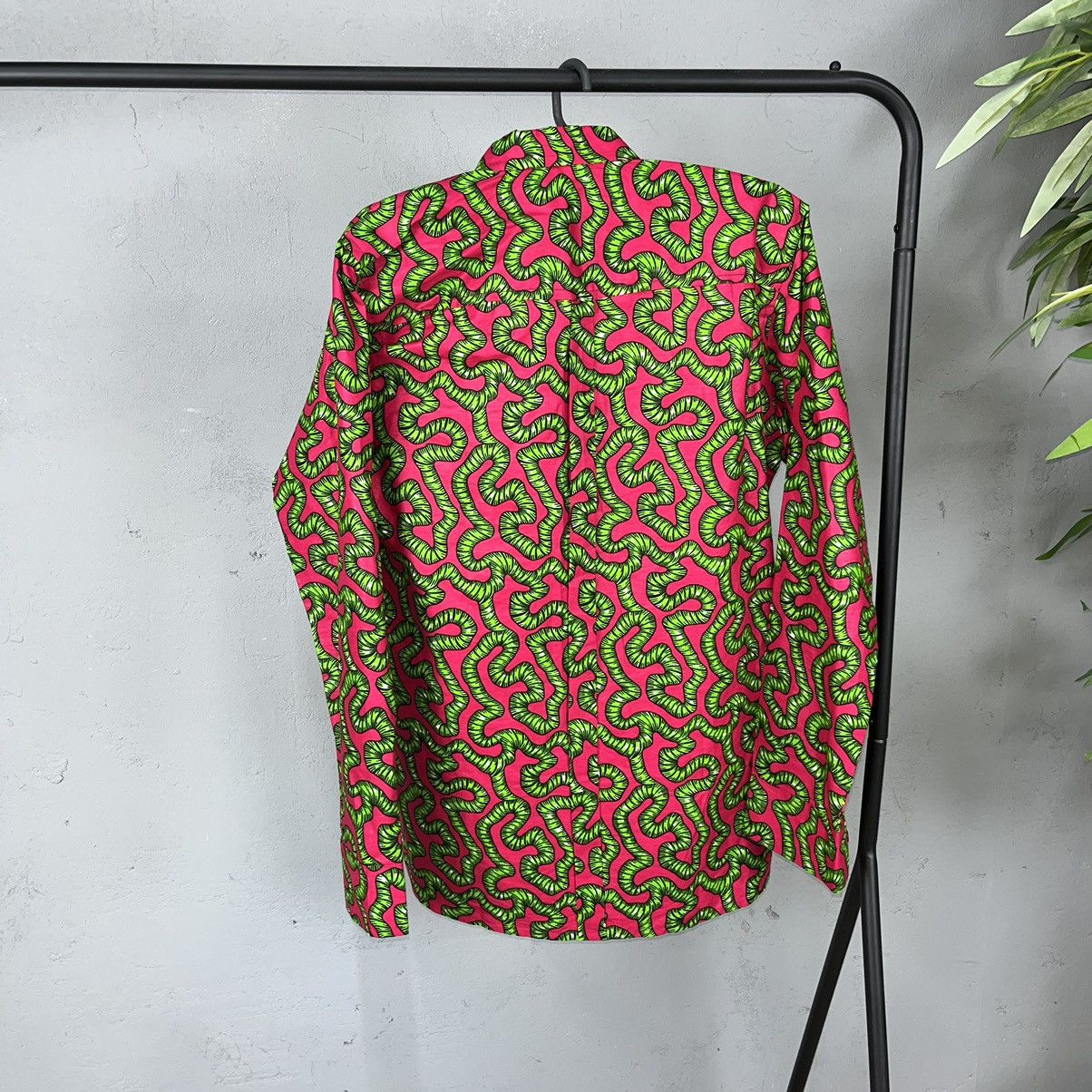 Vintage 90s ACID TRIP VISUALS MONOGRAM AWESOME ARCHIVE SHIRT - 1154 Size US L / EU 52-54 / 3 - 5 Thumbnail