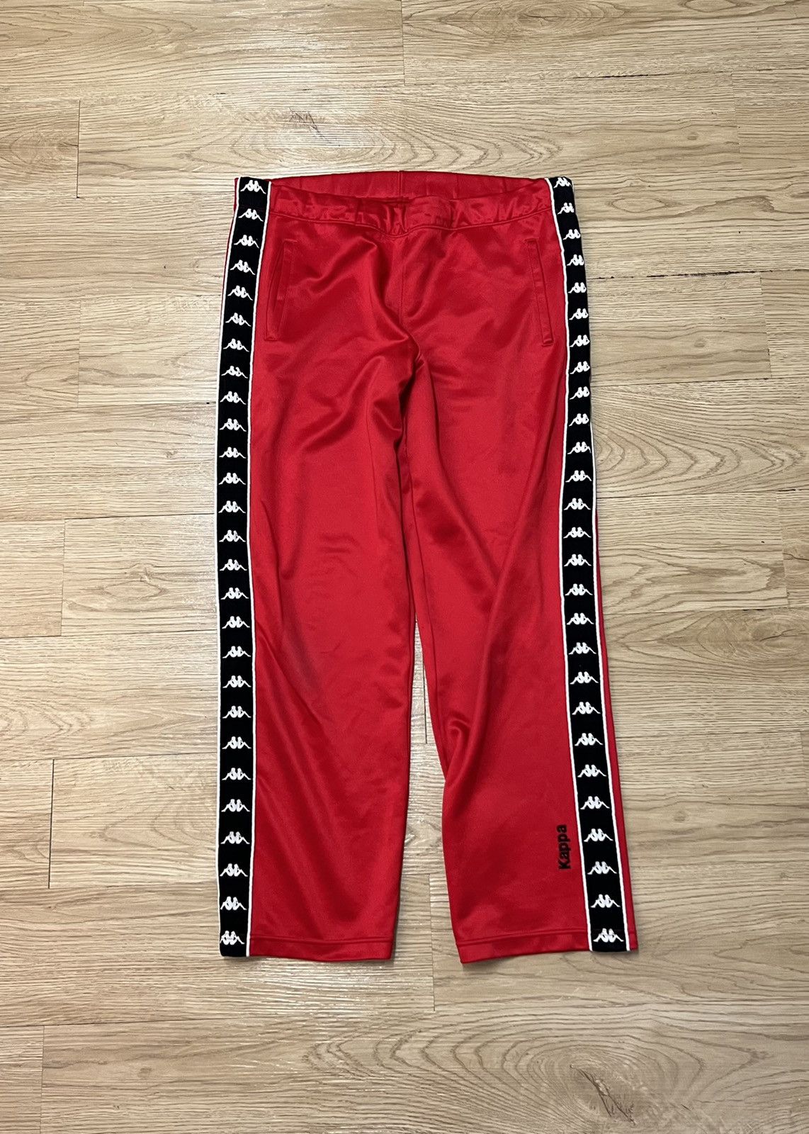 Kappa Side Tape Polyester Track Pants