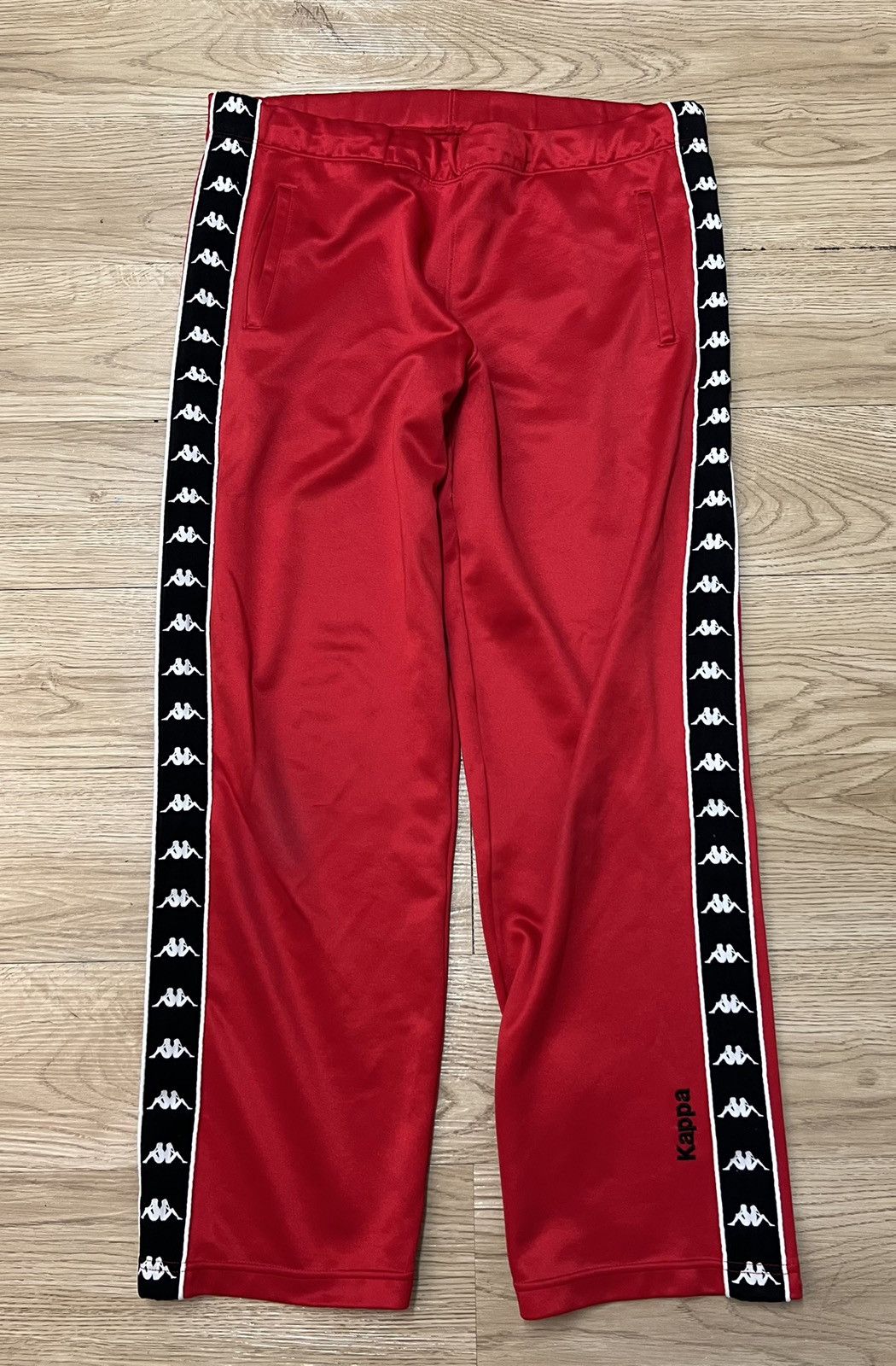 Kappa Kappa Side Tape Polyester Track Pants Size US 40 / EU 56 - 2 Thumbnail