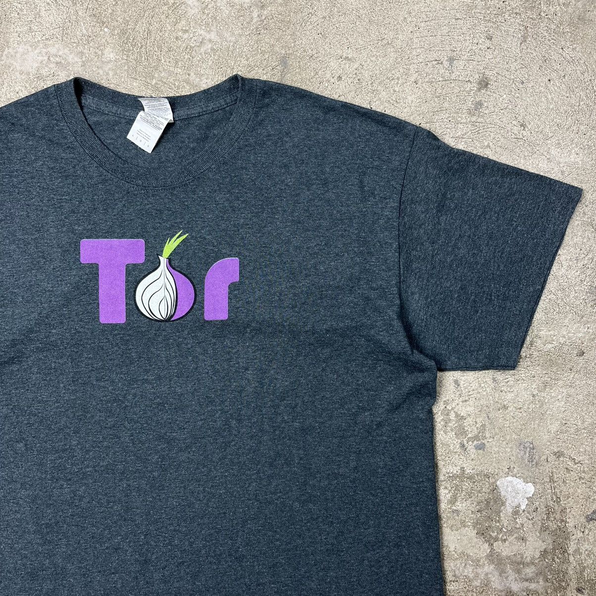 Vintage 2000s TOR DARKNET BROWSER RARE ARCHIVE VINTAGE TEE - № 427 Size US L / EU 52-54 / 3 - 1 Thumbnail