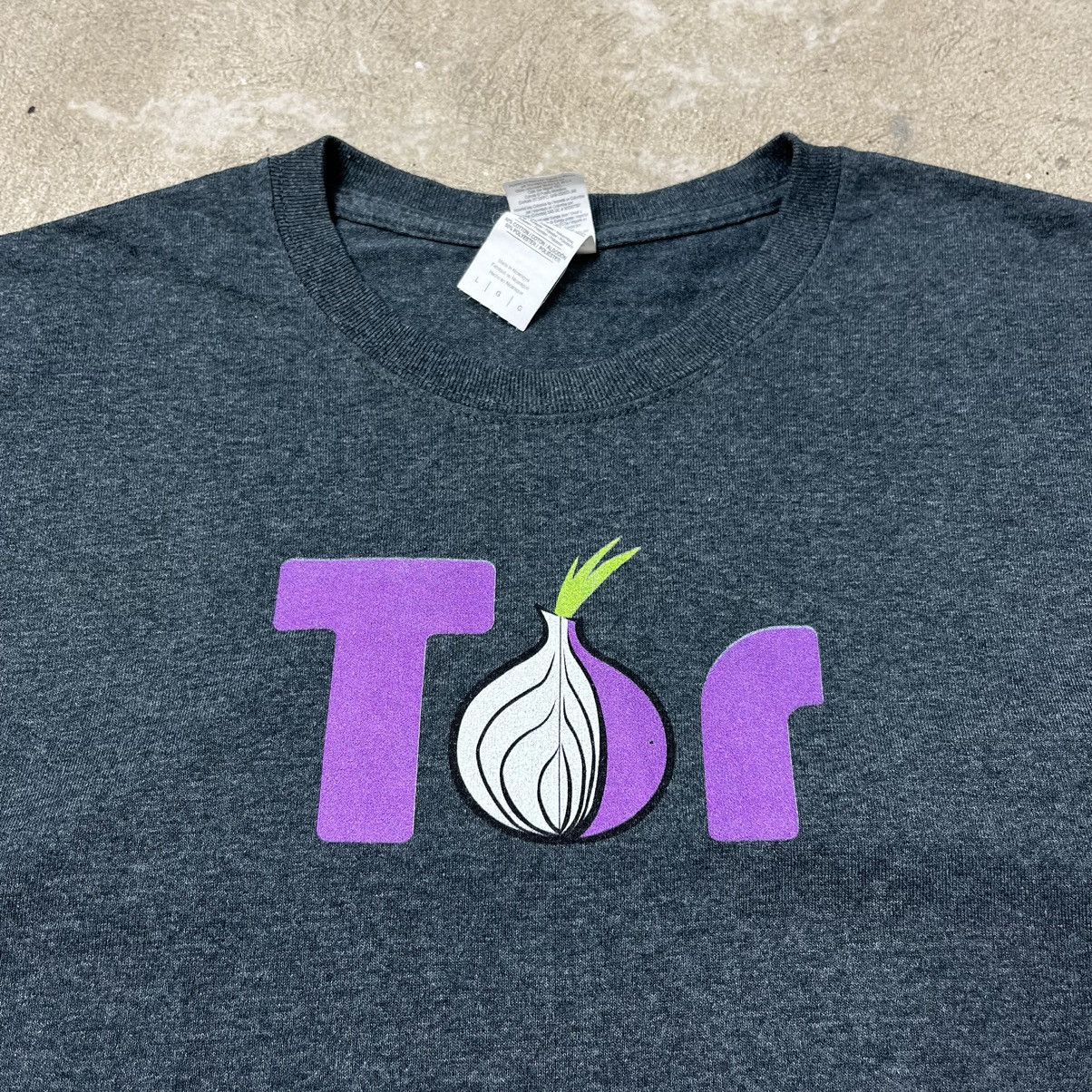 Vintage 2000s TOR DARKNET BROWSER RARE ARCHIVE VINTAGE TEE - № 427 Size US L / EU 52-54 / 3 - 2 Thumbnail