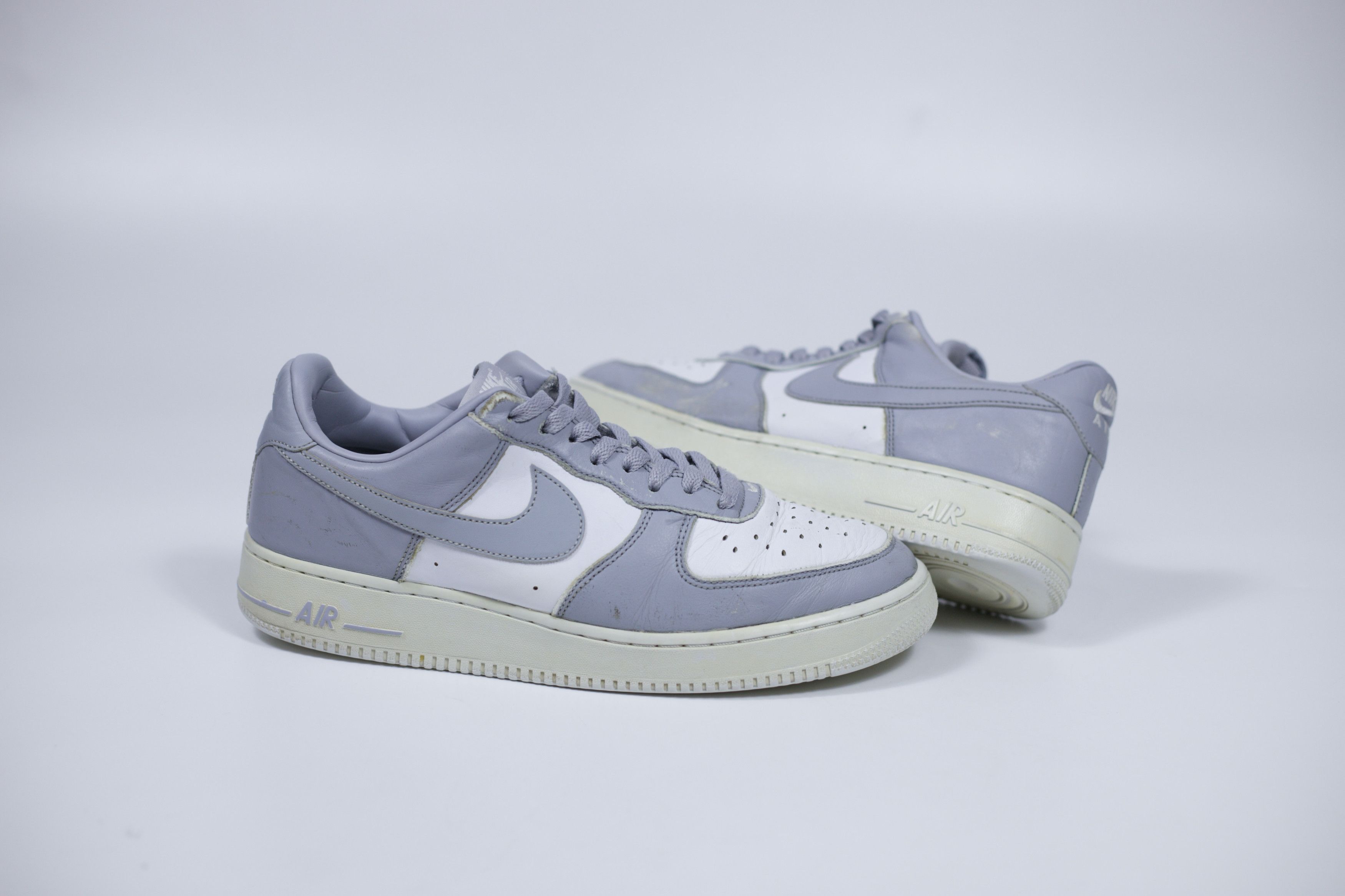 Nike 2018 Nike Air Force 1 Low Wolf Grey Size US 11 / EU 44 - 5 Thumbnail