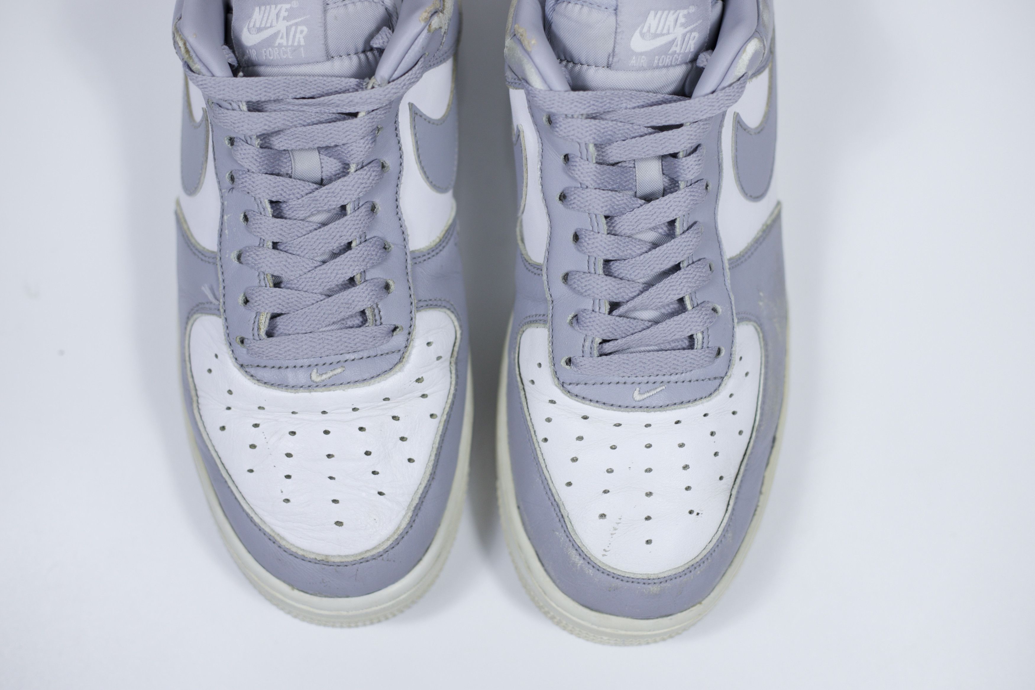Nike 2018 Nike Air Force 1 Low Wolf Grey Size US 11 / EU 44 - 4 Thumbnail