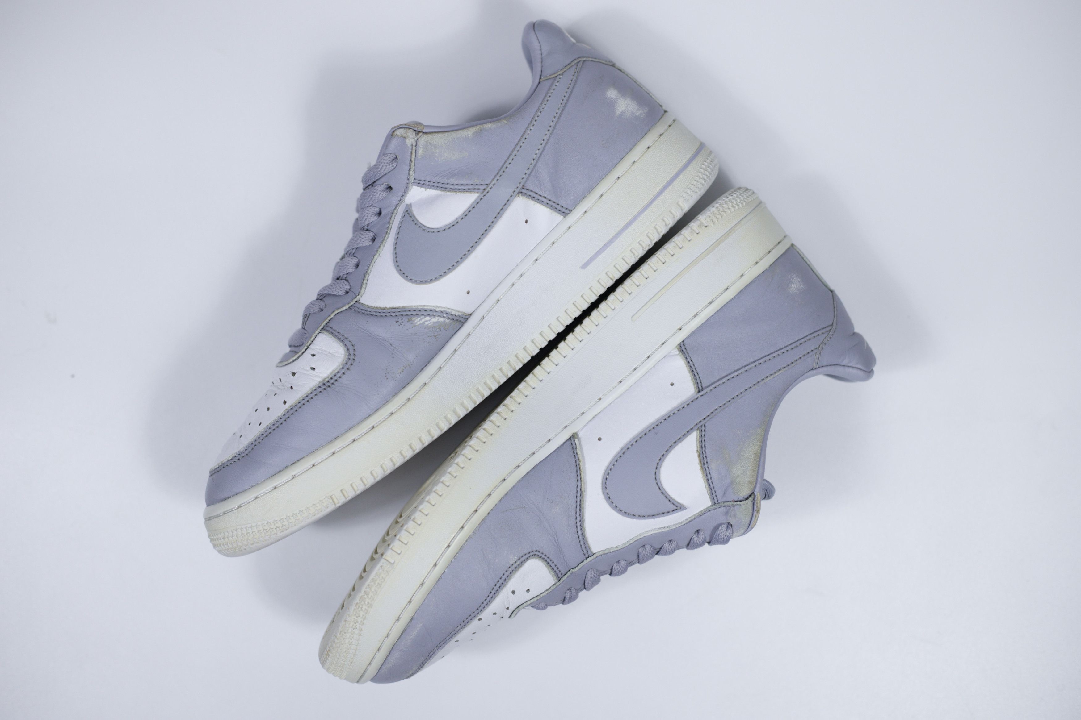 Nike 2018 Nike Air Force 1 Low Wolf Grey Size US 11 / EU 44 - 6 Thumbnail