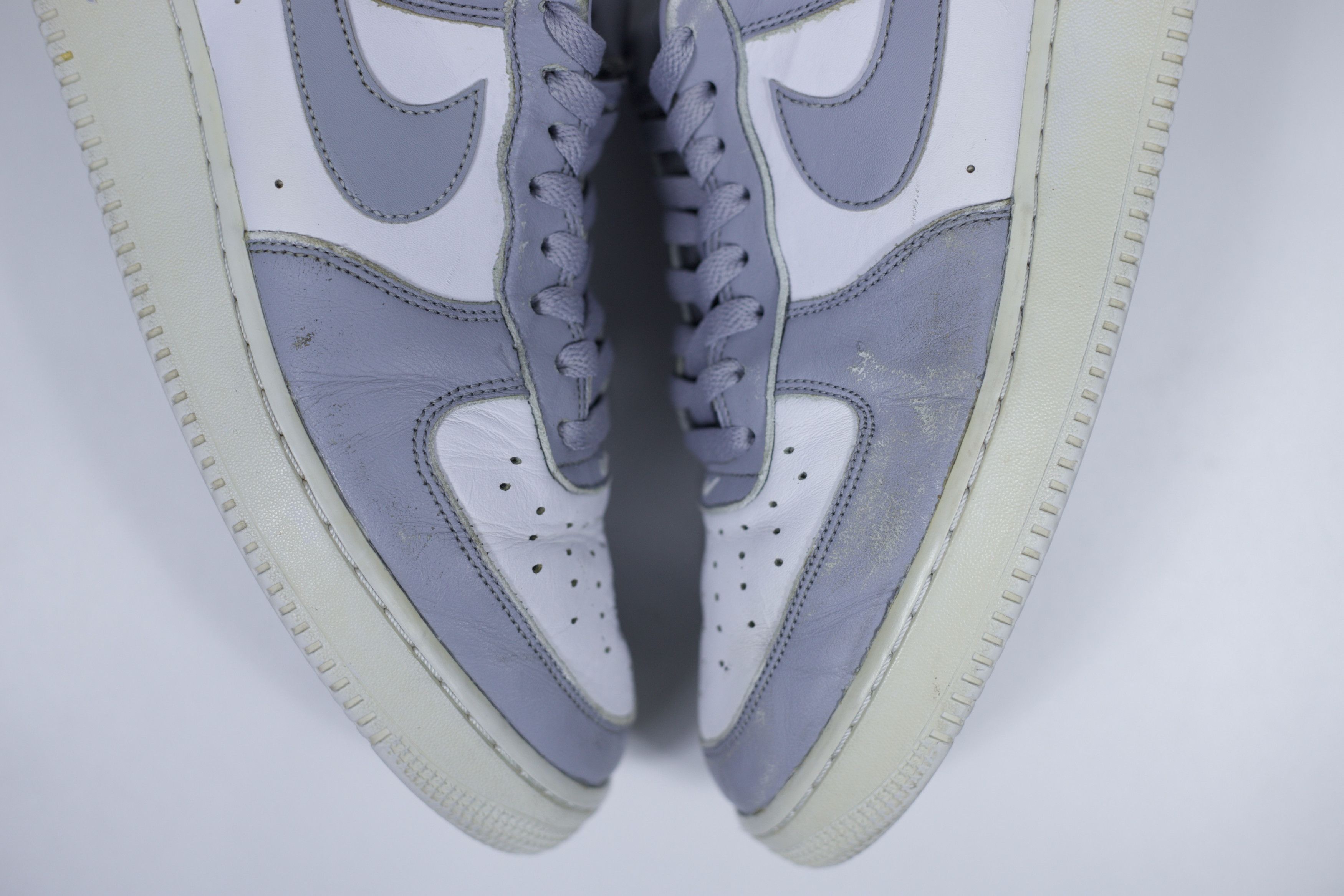 Nike 2018 Nike Air Force 1 Low Wolf Grey Size US 11 / EU 44 - 7 Thumbnail
