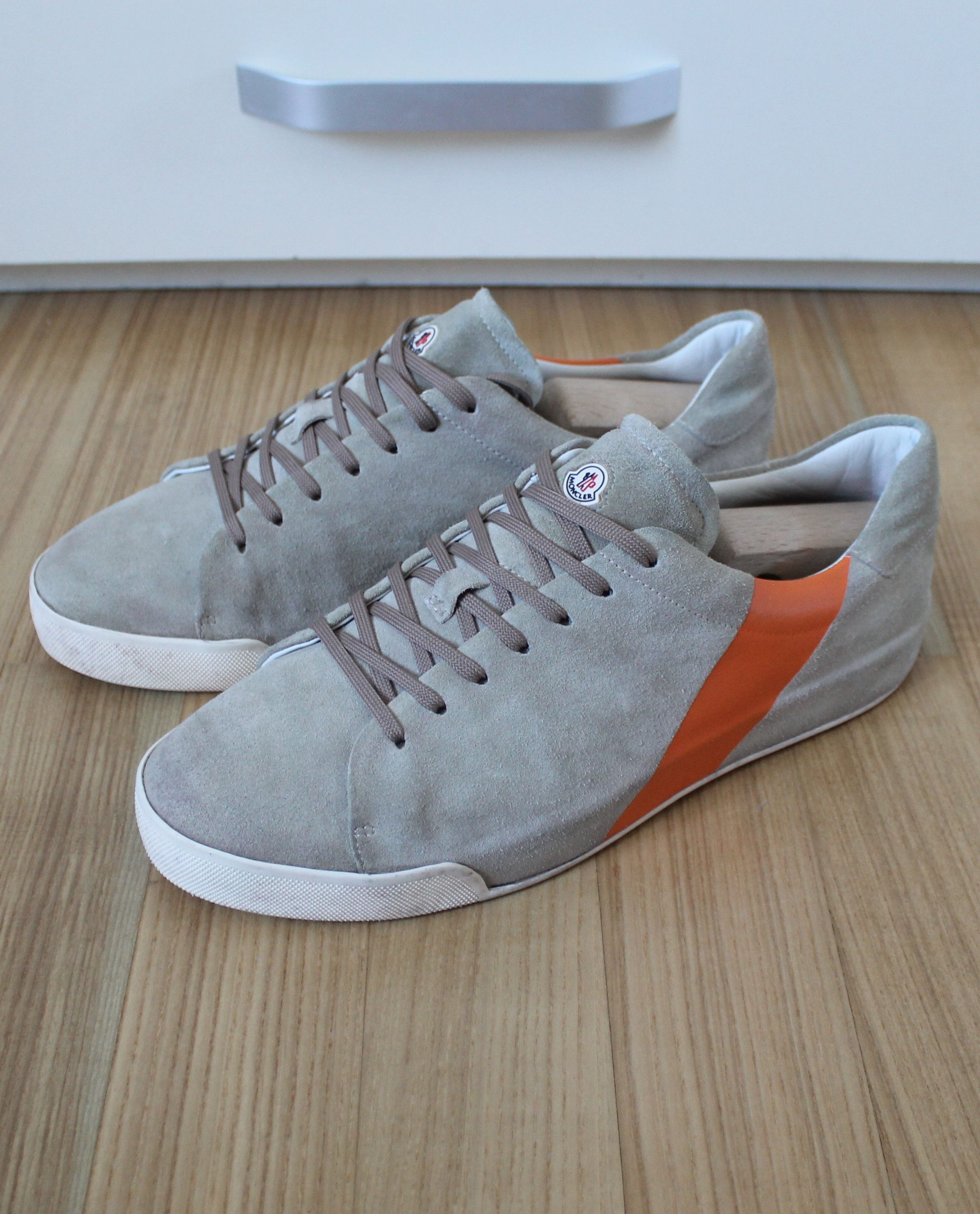 Moncler Moncler Remi Two Tone Suede Sneakers Size US 11 / EU 44 - 2 Thumbnail